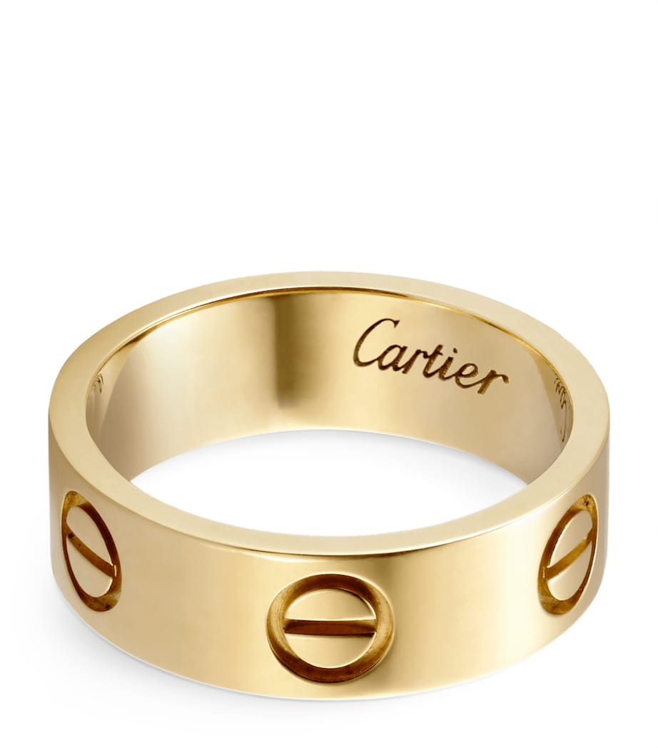 Yellow Gold LOVE Ring MULTI Image 4