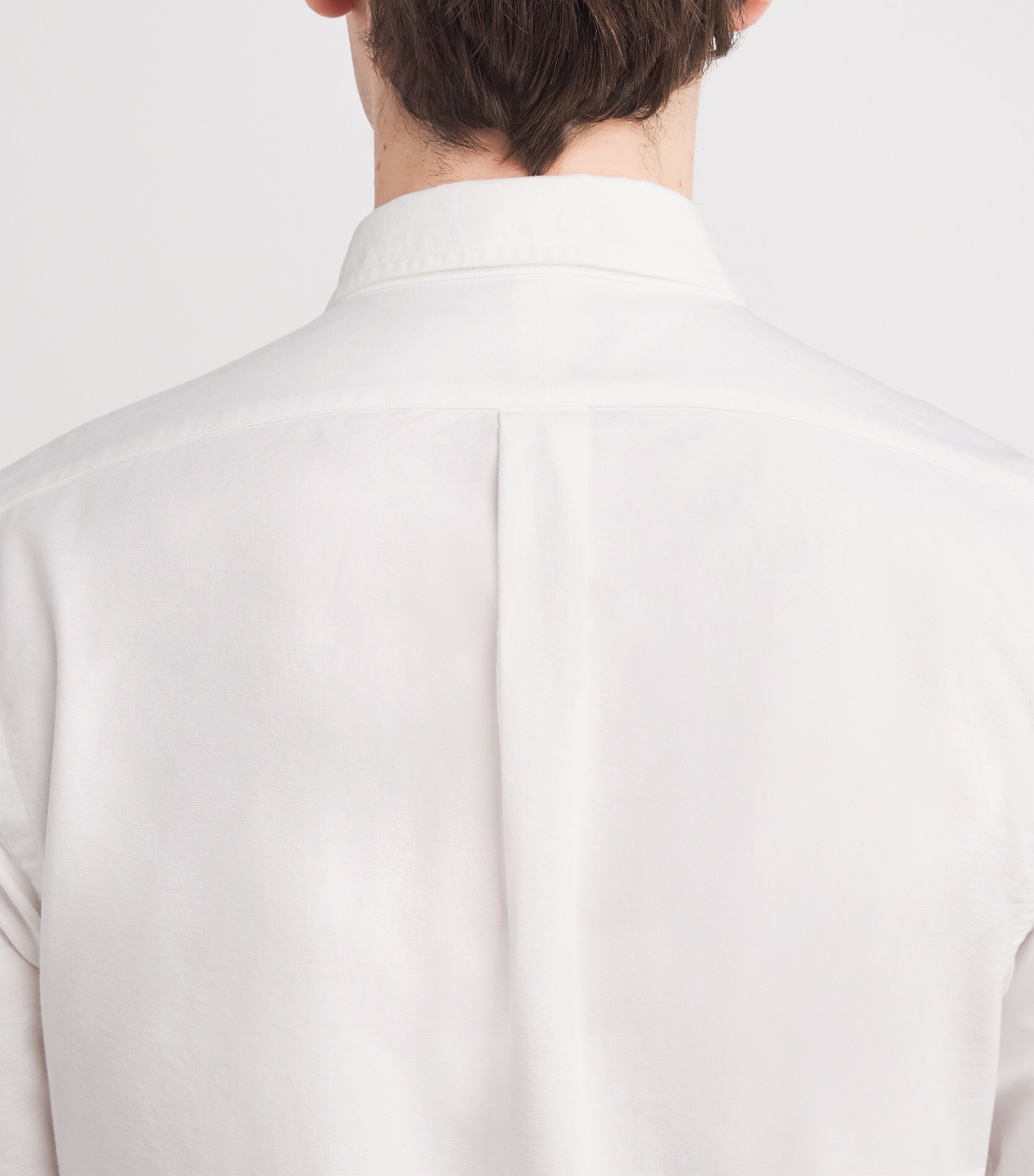 Slim Oxford Shirt WHITE Image 6
