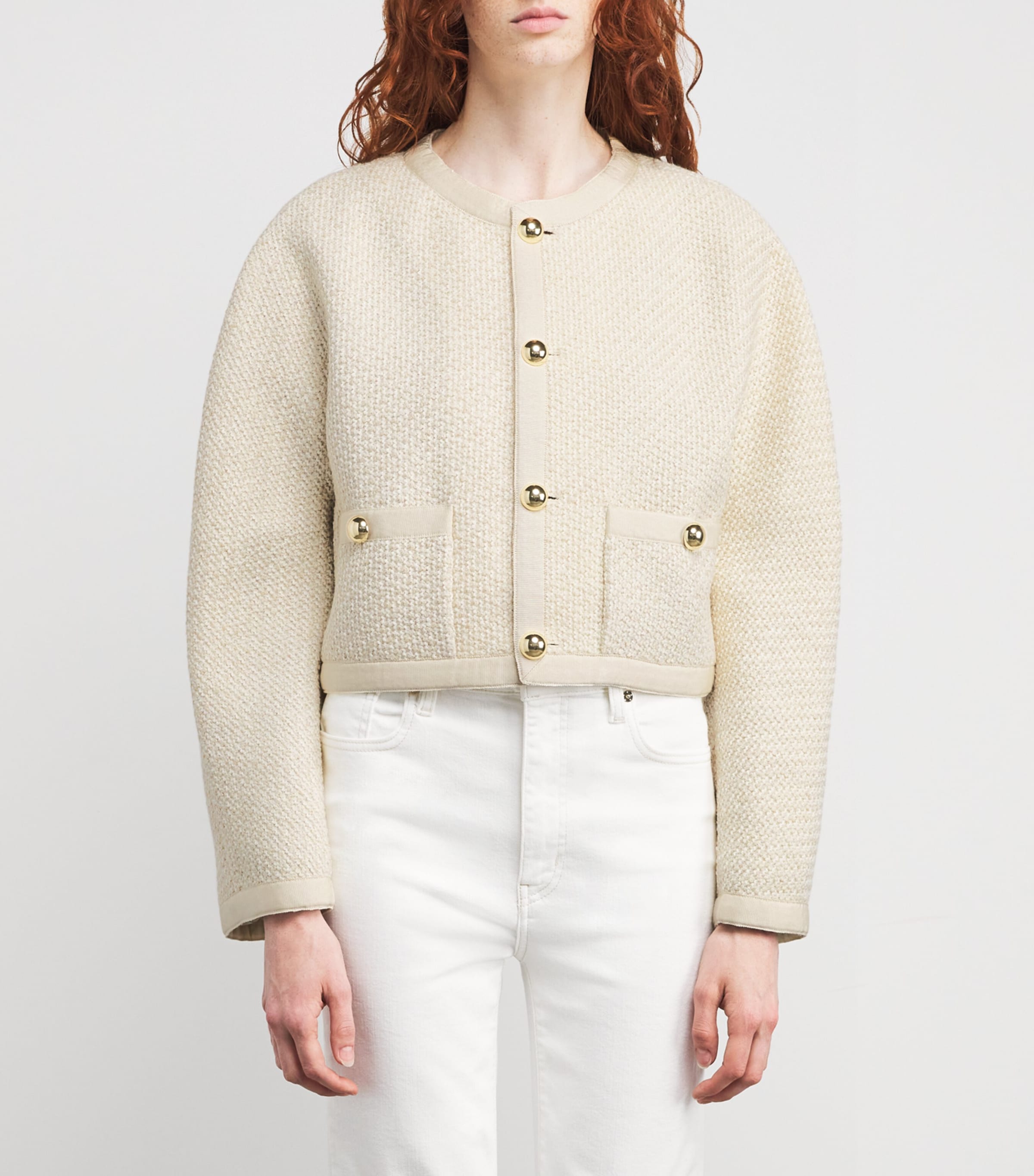 The Trim Jacket CREAM MULTI Image 3