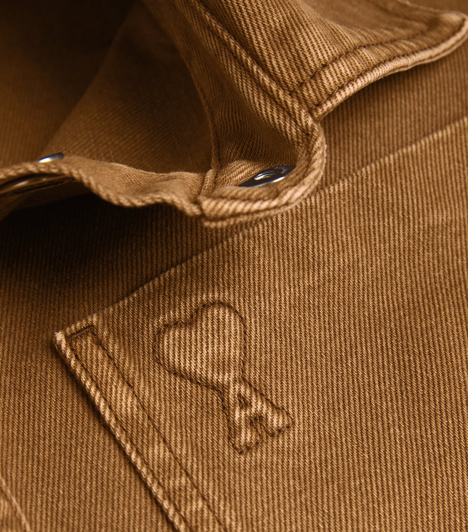Cotton Ami de Coeur Overshirt 216 - NOISETTE Image 5