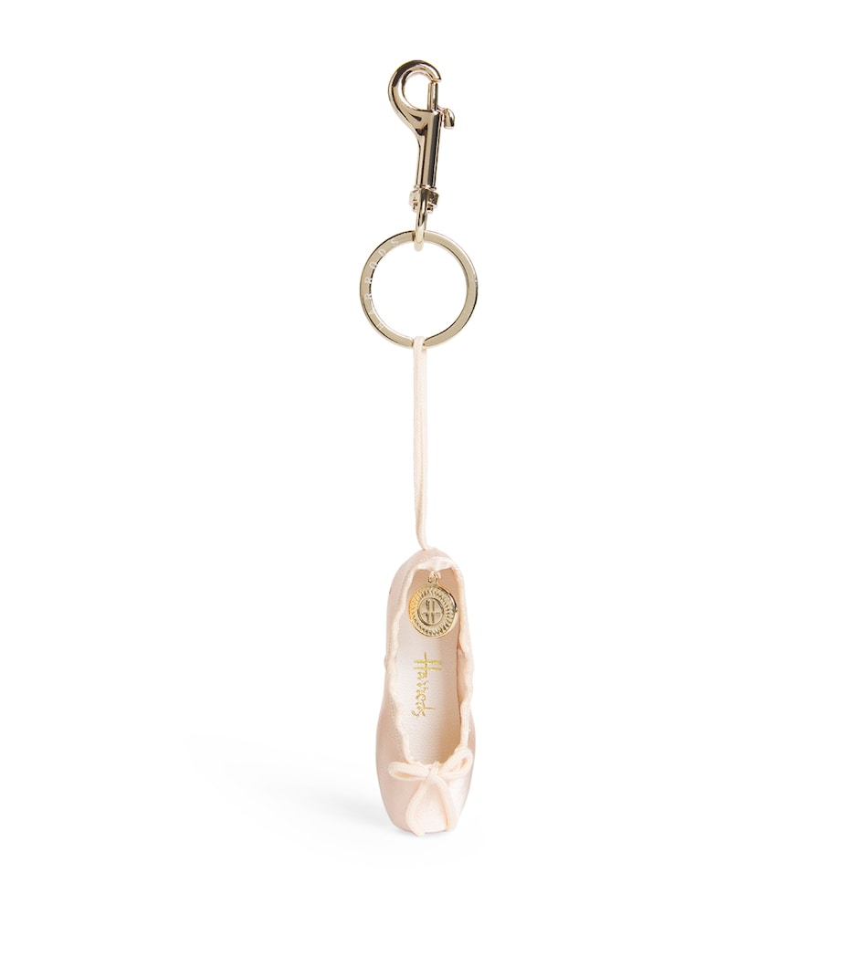 Ballet Slipper Keyring PINK Image 1