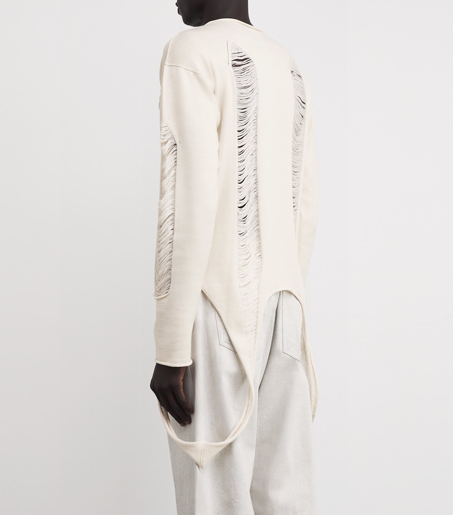 Wool Distressed Sweater 41/DINGE Image 4