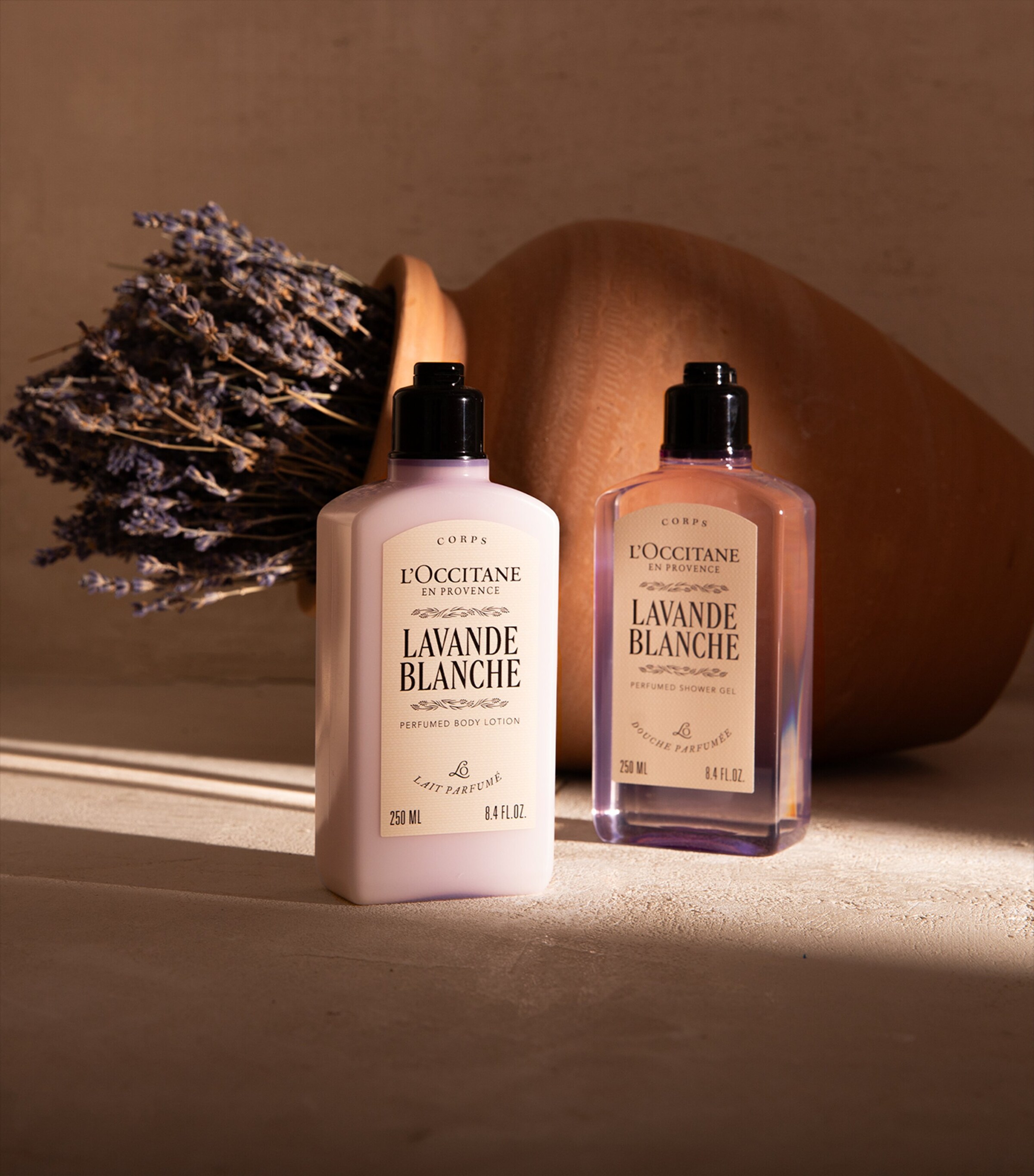L'Occitane Lavande Blanche Shower Gel (250ml) Image 3