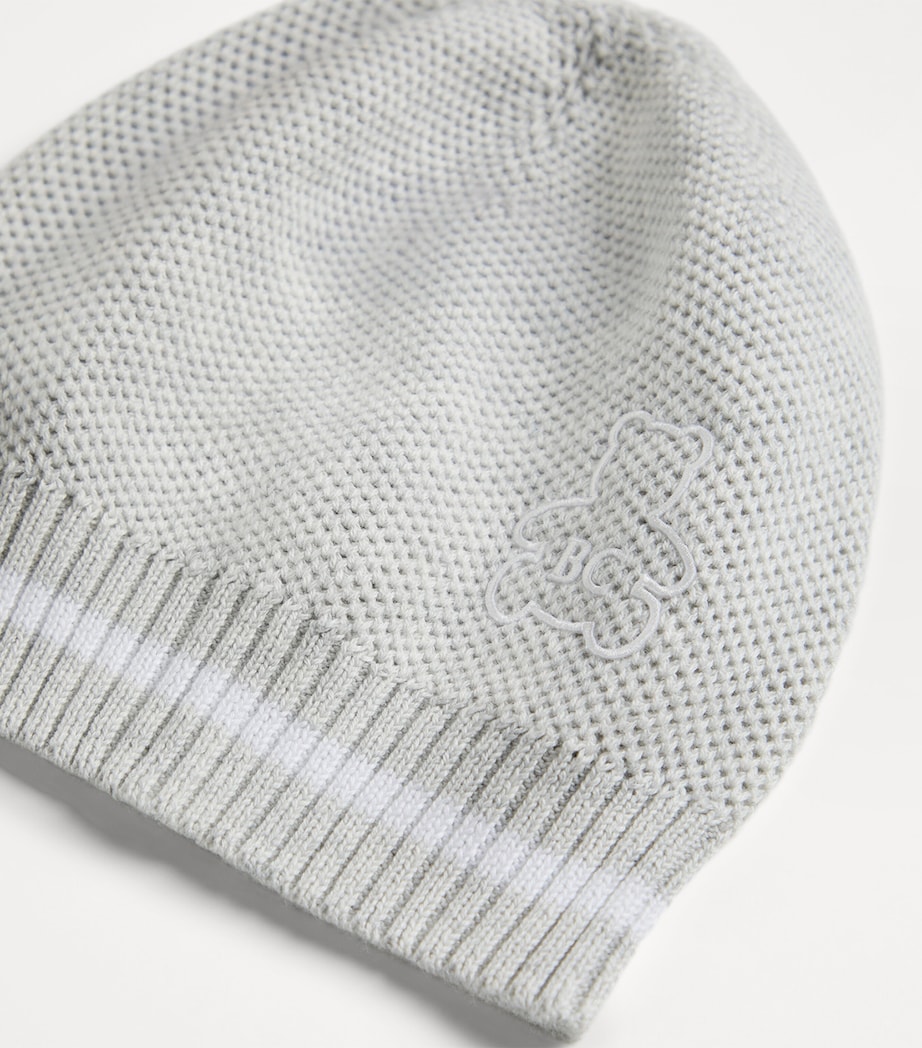 Cotton Embroidered Bernie Beanie CV906 Image 3