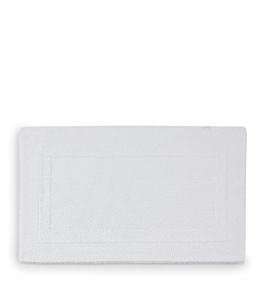 Reversible Bath Mat (60cm x 100cm) WHITE Image 1