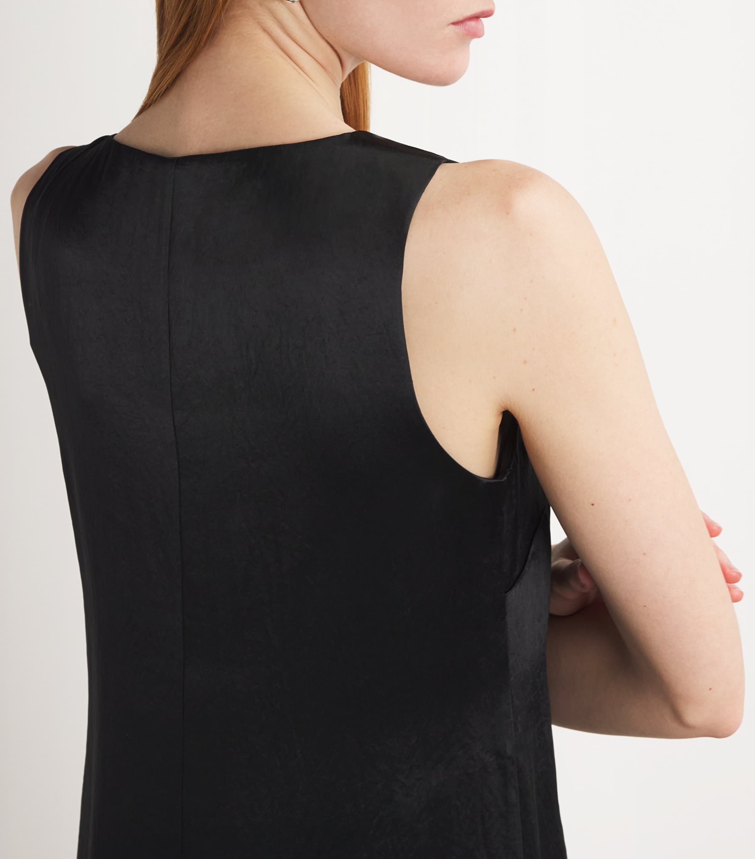 オールインワン・サロペット Max Mara Black Midi Dress With Flattering V-Neckline Weekend Max Mara V-Neck Midi Dress | Harrods CA