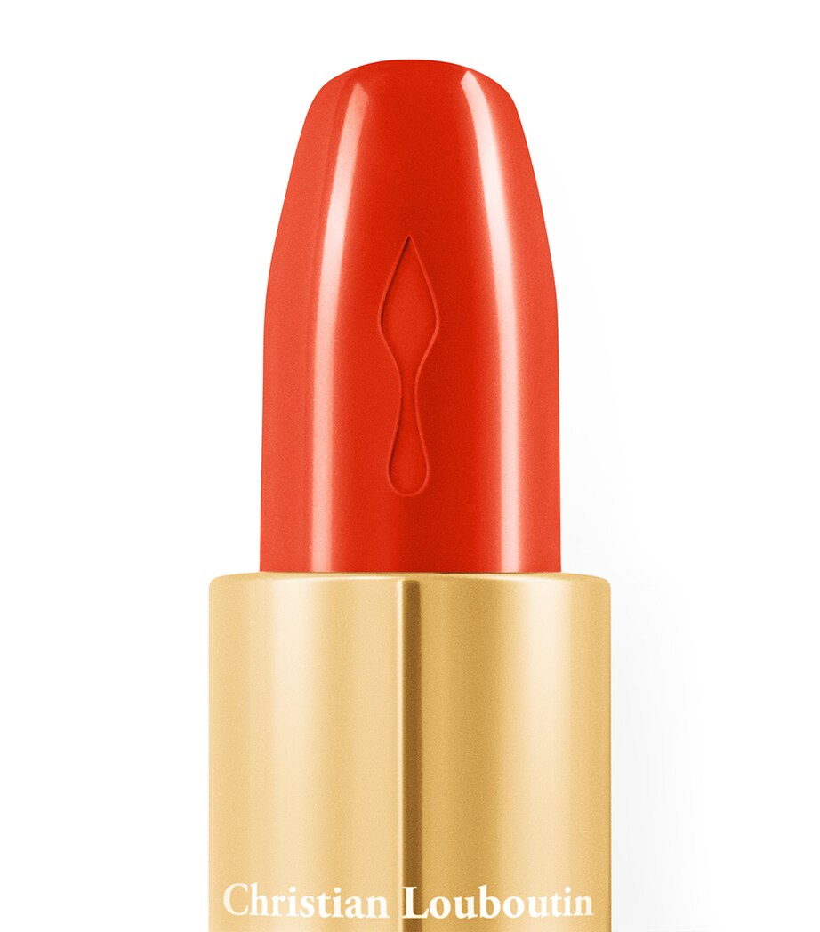 Christian Louboutin Rouge Louboutin Silky Satin On The Go Lipstick My Orange Image 8