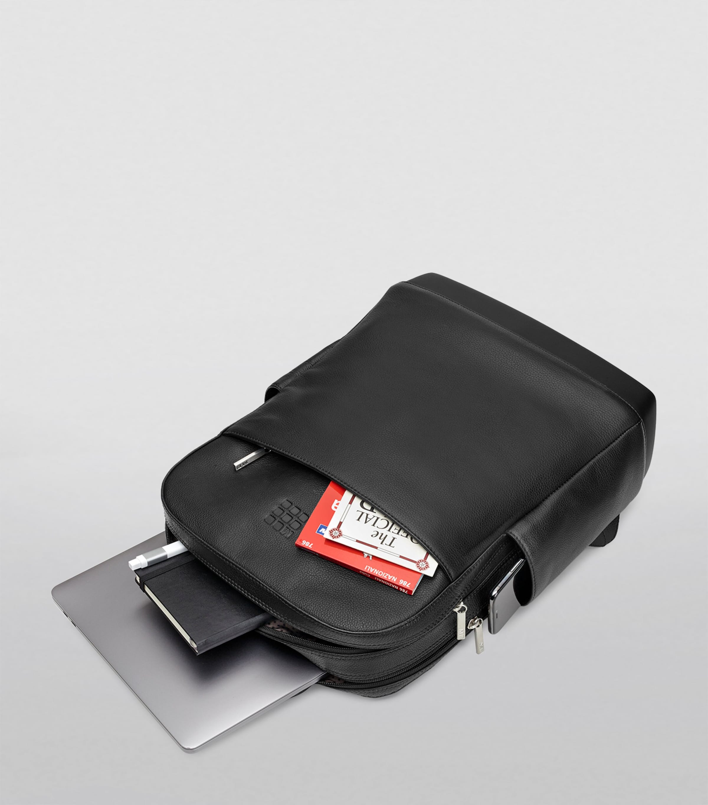 Moleskine Leather PRO Backpack Black Image 5