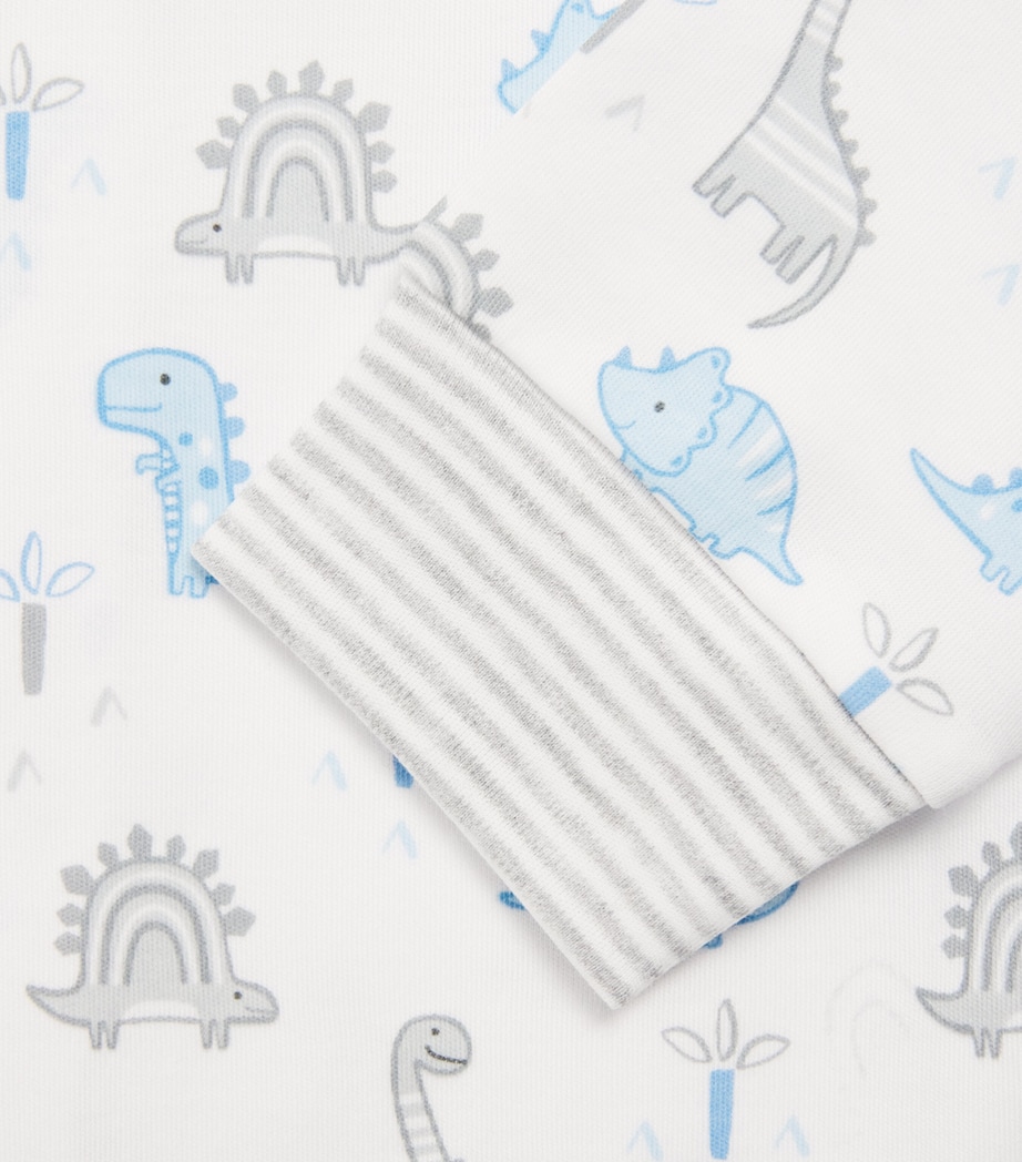 Kissy Kissy Pima Cotton Dinosaur Print All-In-One (0-9 Months) Multi Image 3
