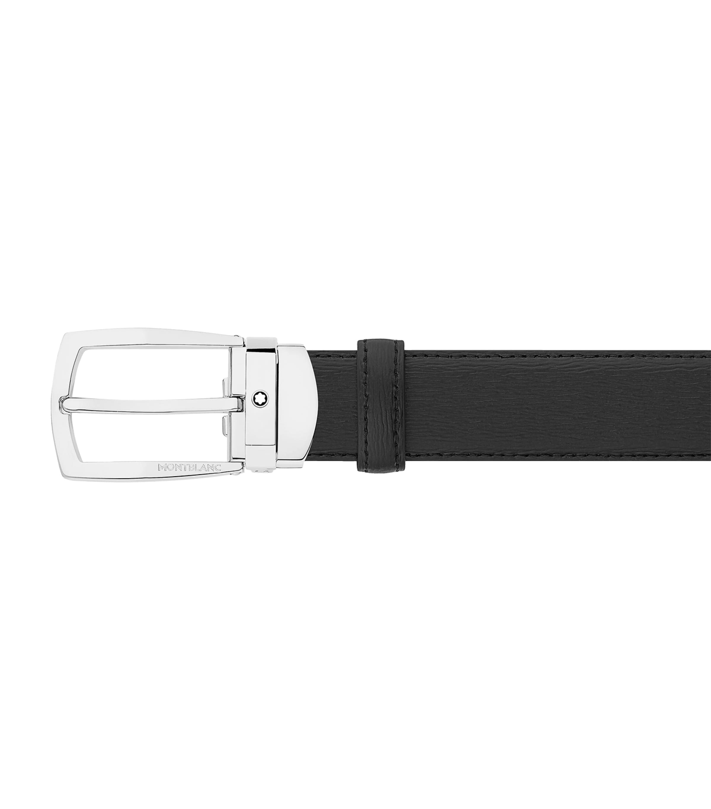 Leather Trapeze Belt NO COLOUR Image 2
