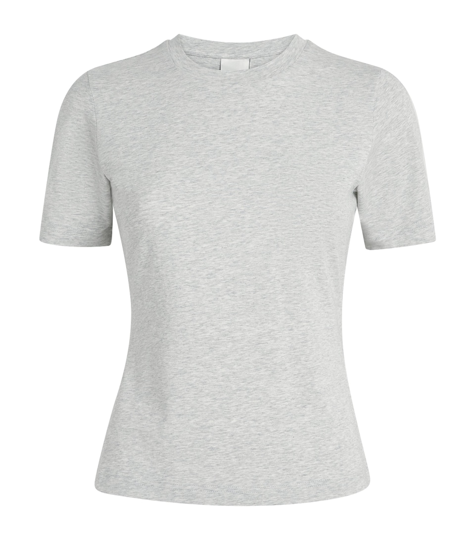 Varley Jersey Regina Slim T-Shirt Light Grey Marl