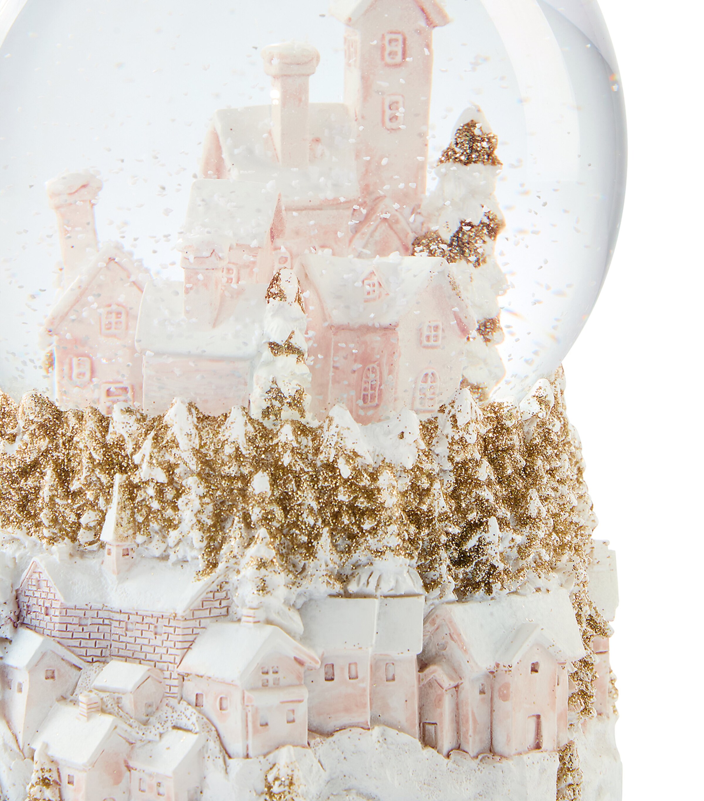 Harrods LED Village Snowglobe Ornament Image 2