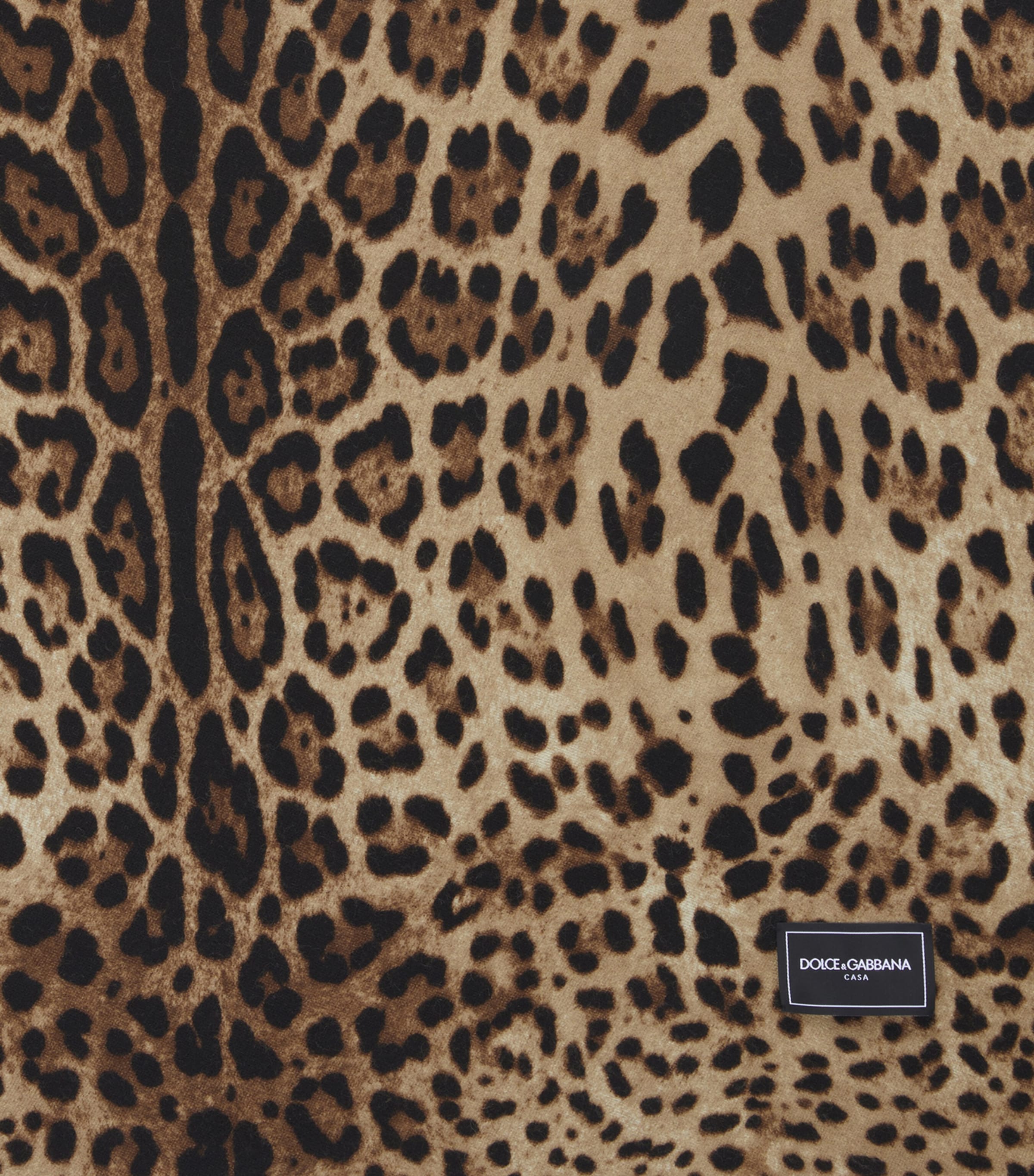 Wool-Silk Leopardo Blanket (140cm x 180cm) UL003 LEOPARDO Image 2