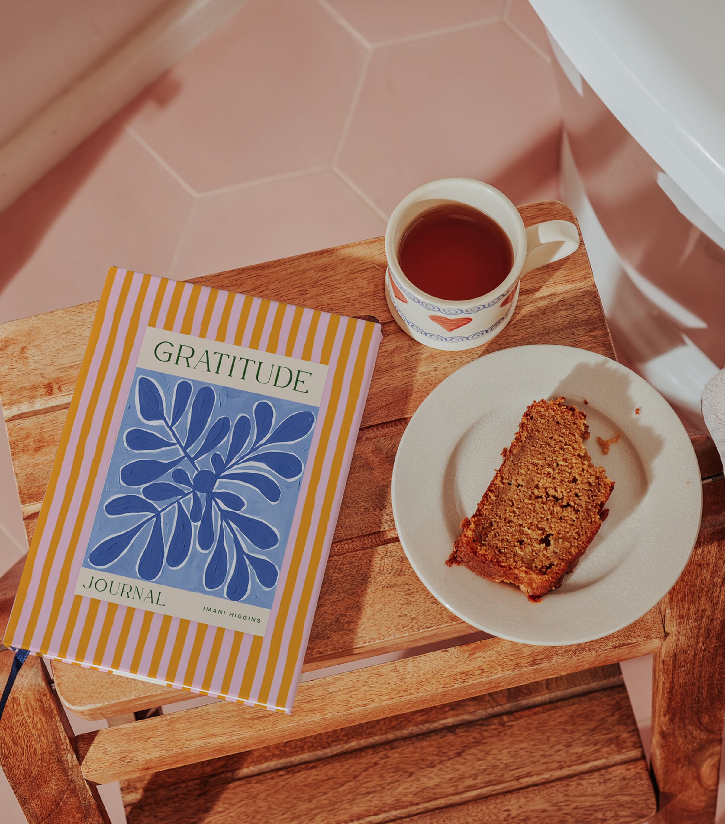 Papier Stay Grounded Gratitude Journal Orange Image 5