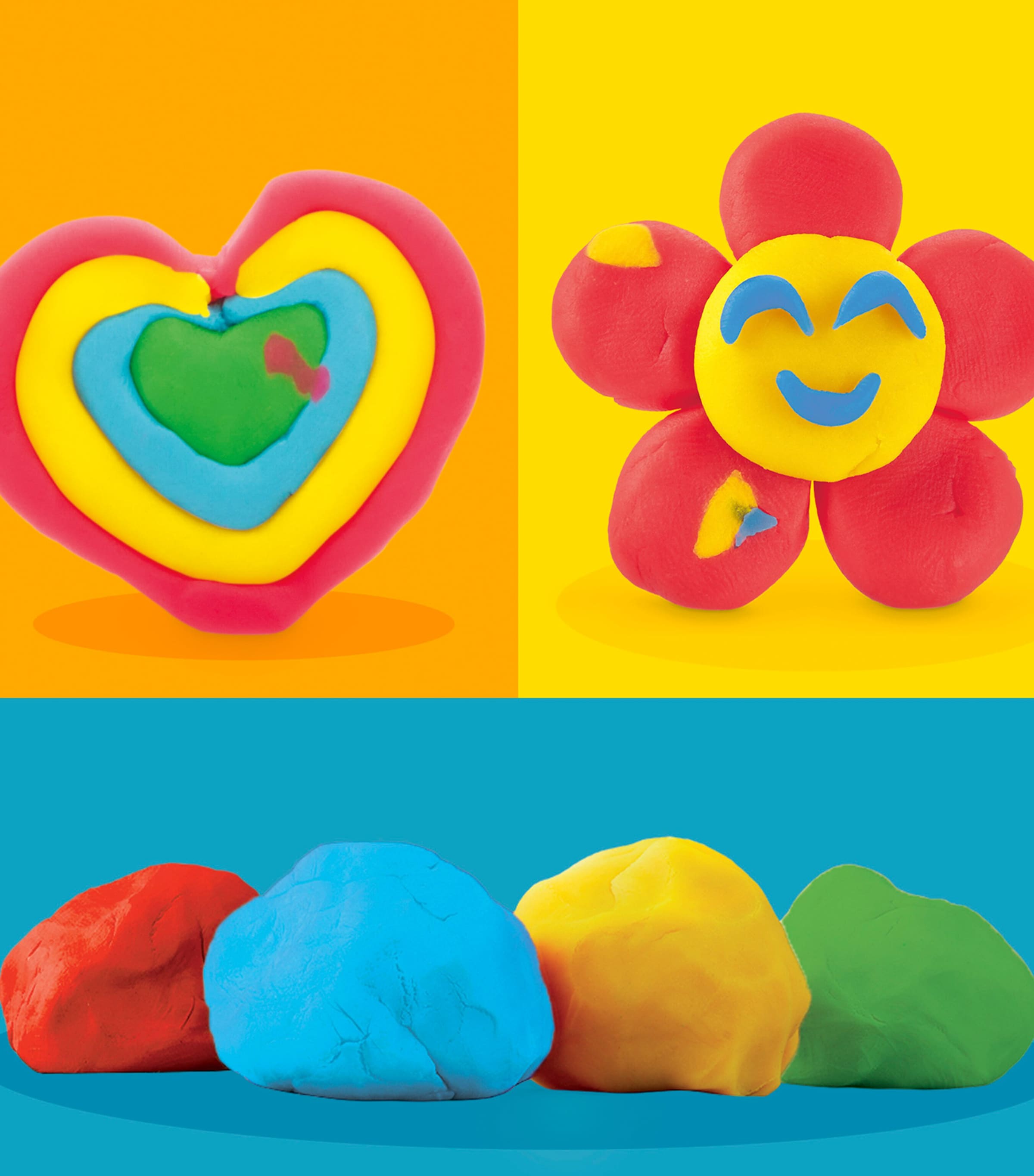 Play Doh Starter Set (Pack of 4 Tubs) Image 7