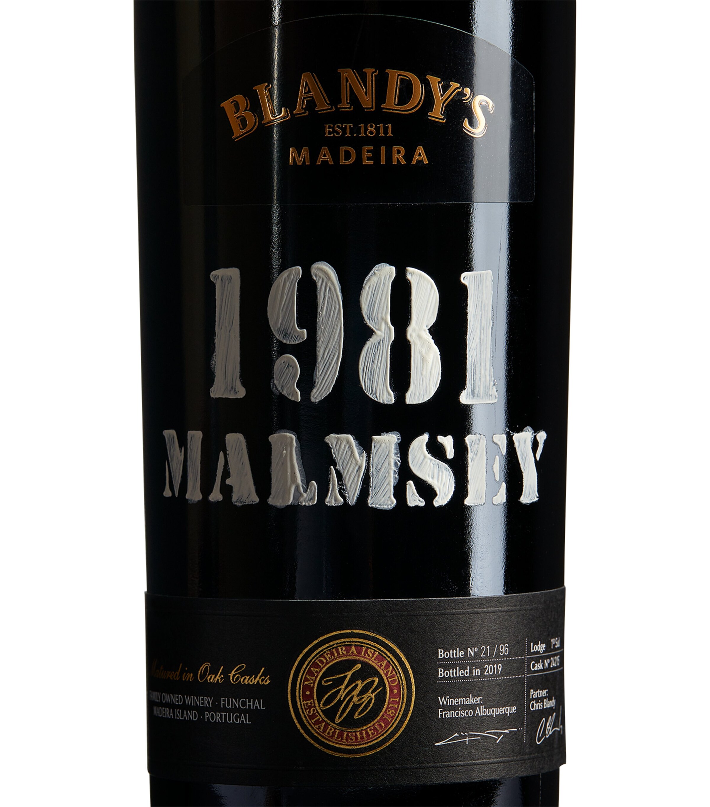 Blandy's Malmsey Madeira 1981 (37.5cl) - Madeira, Portugal Image 2