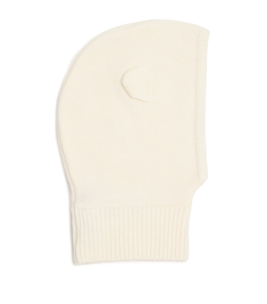 Cashmere Ear-Detail Hood 13NACRE Image 1
