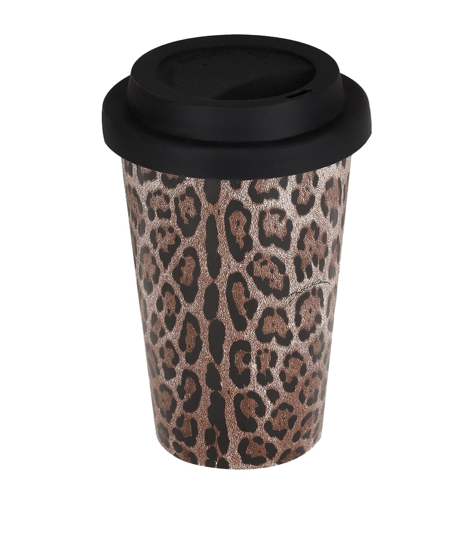 Dolce&Gabbana Casa Ceramic Leopardo Travel Mug Leopardo Image 2