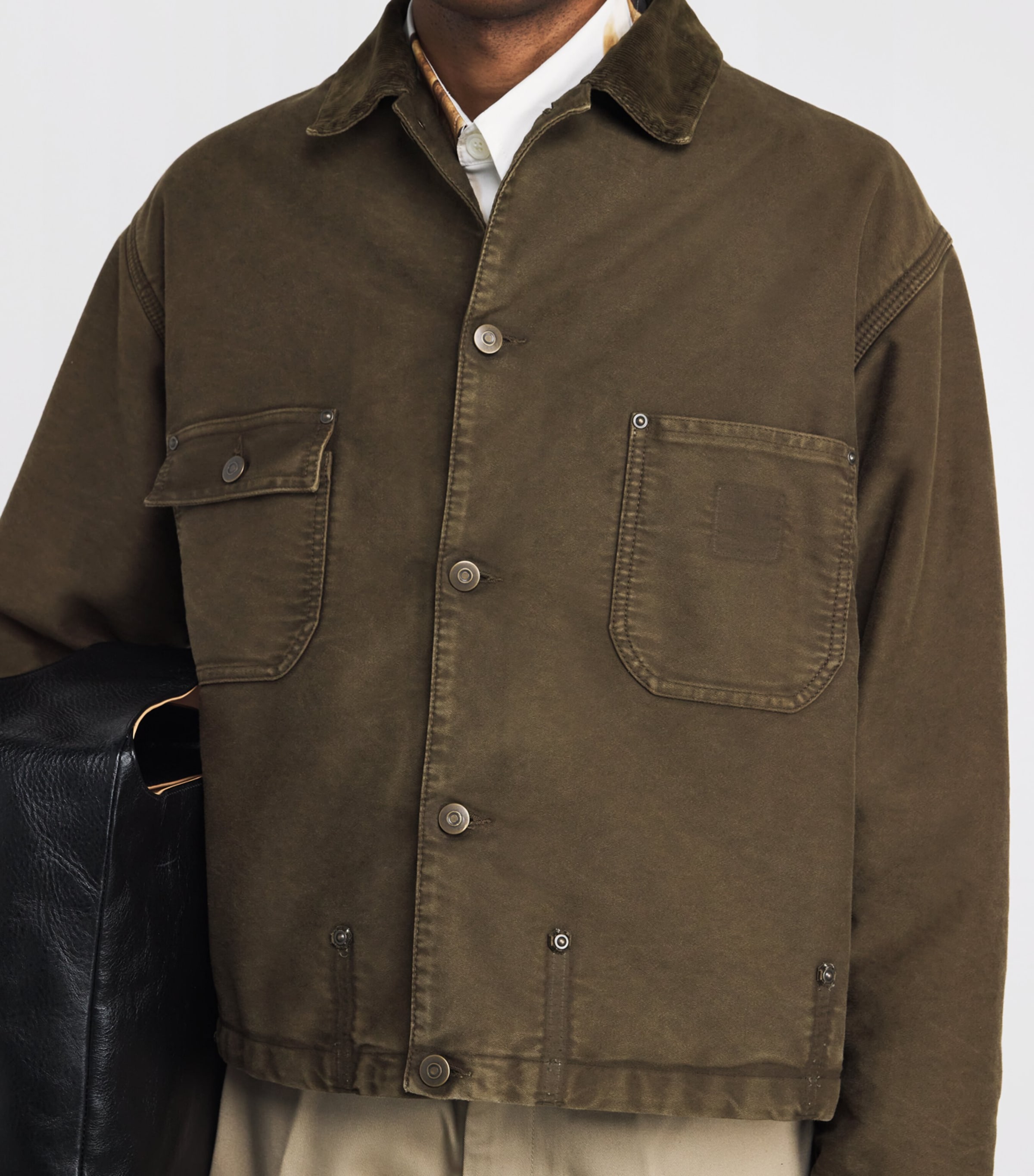 Cotton Sports Jacket MARBRÈ ARMY Image 6