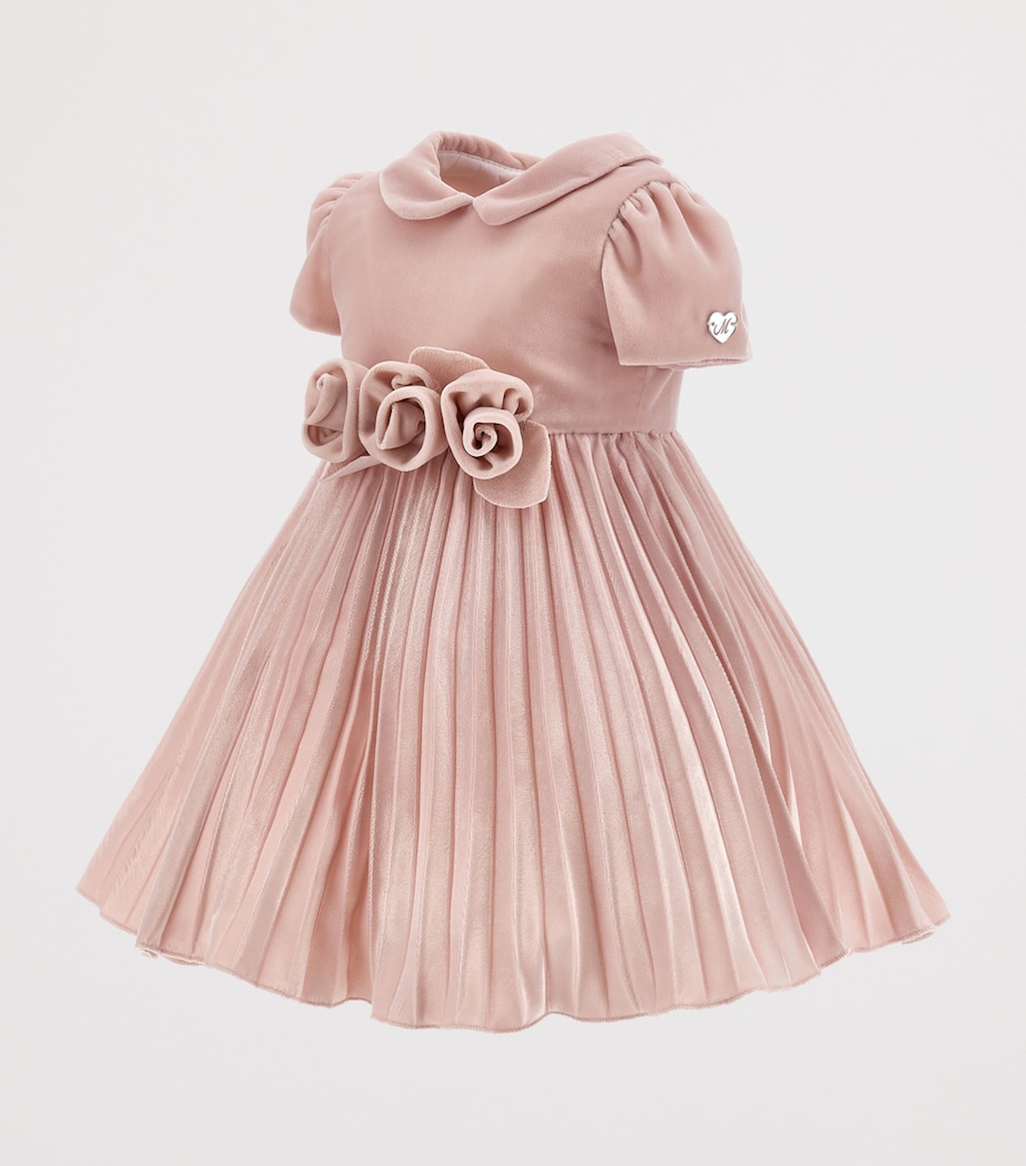 Velvet Rose Dress (3-36 Months) ROSA CHIARO Image 2