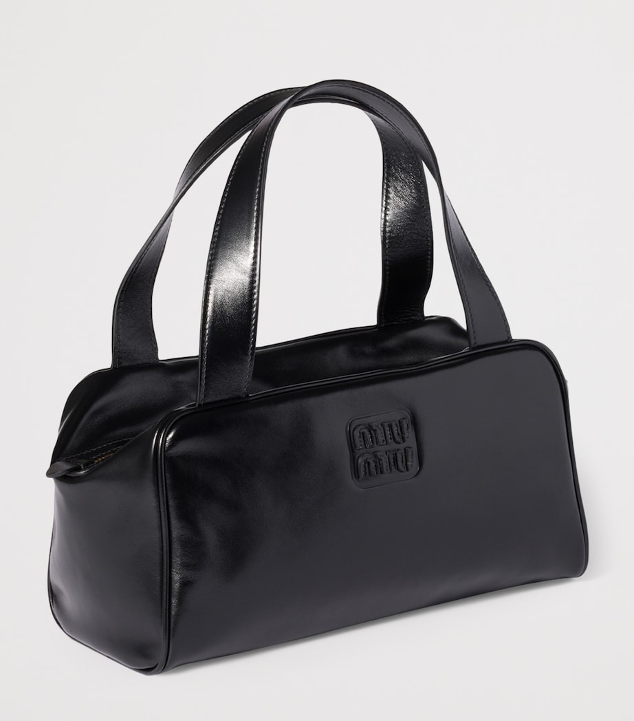 Leather Top-Handle Bag F0002 Image 3