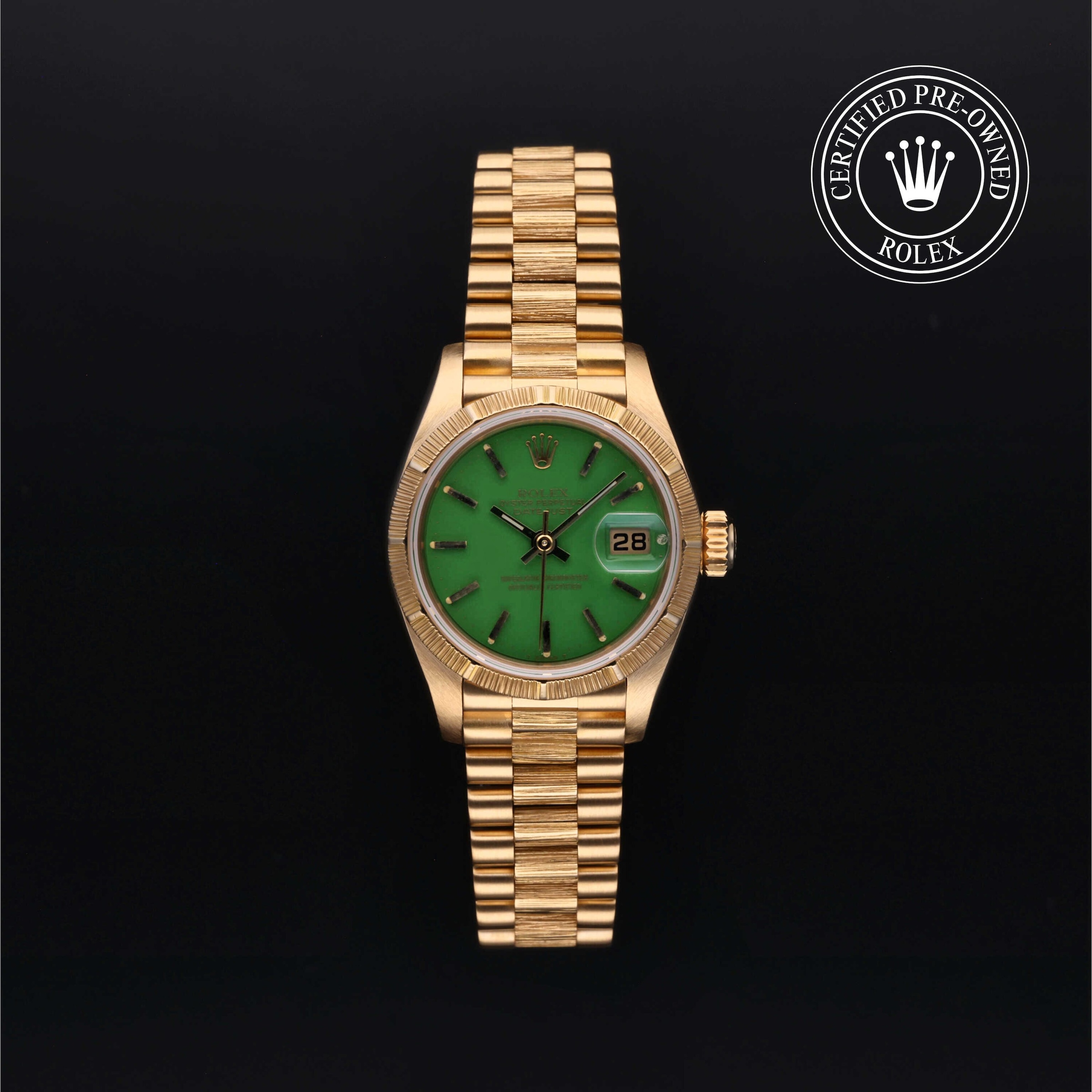 Rolex Certified Pre-Owned Oyster Perpetual Lady-Datejust Stella Lime Green