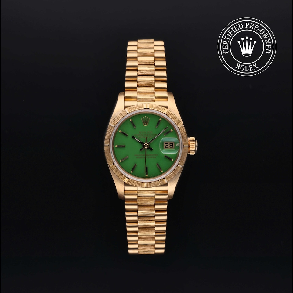 Rolex Certified Pre-Owned Oyster Perpetual Lady-Datejust Stella Lime Green