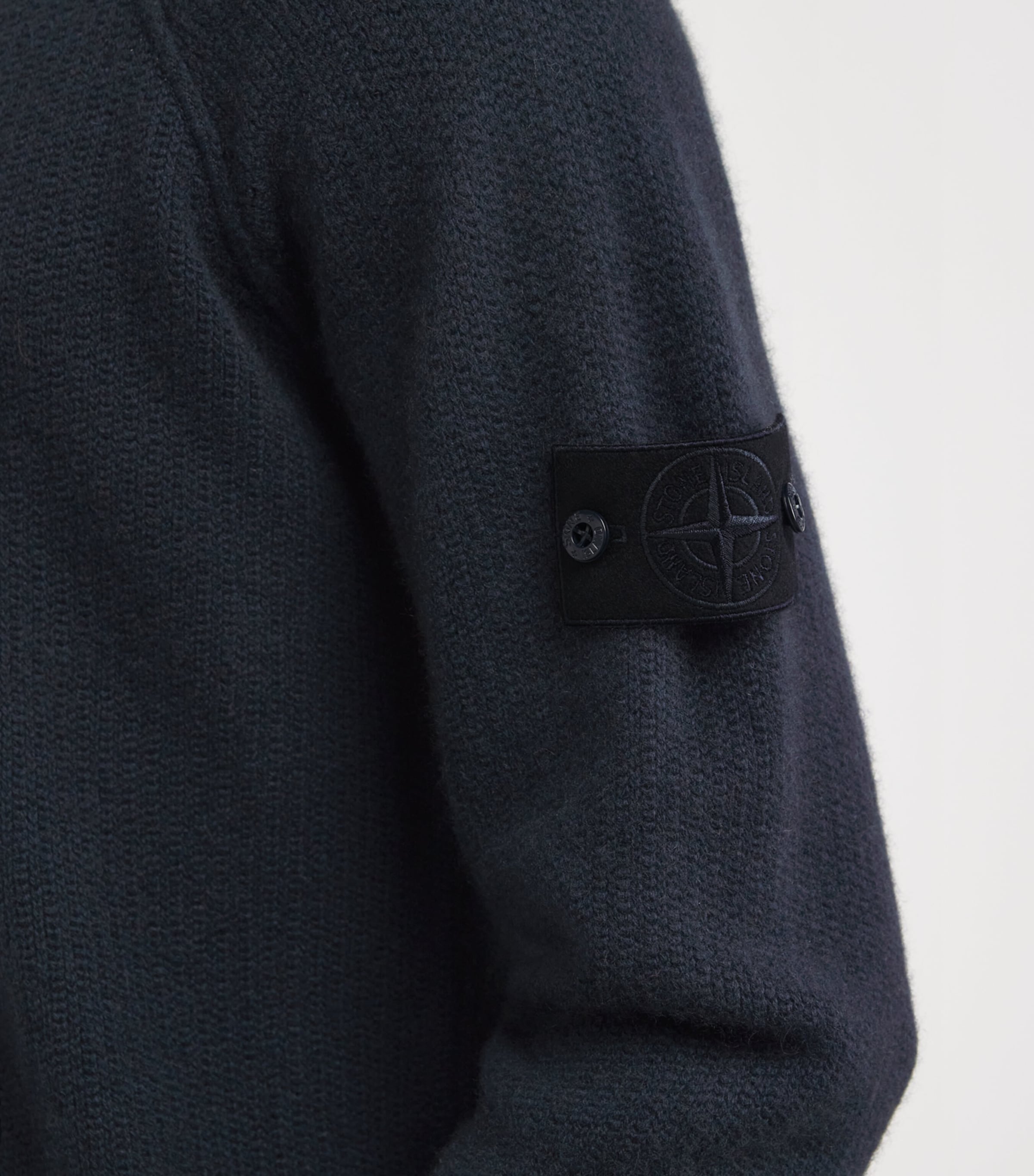 Stone Island Navy GHOST PIECE Cashmere Crew-Neck Sweater | Harrods VE