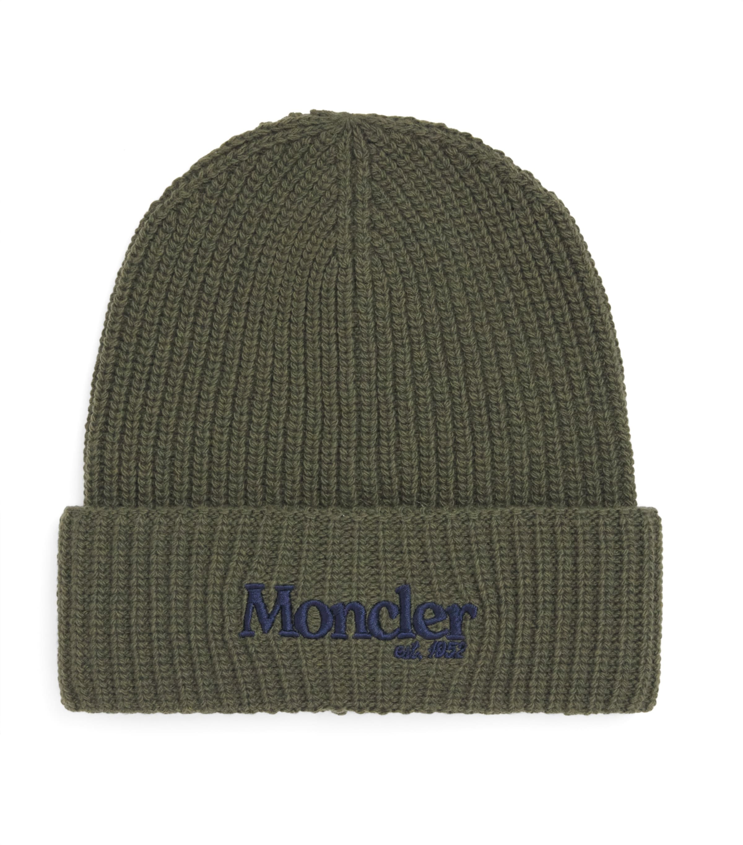 Moncler Enfant Virgin Wool-Cashmere Beanie Image 1