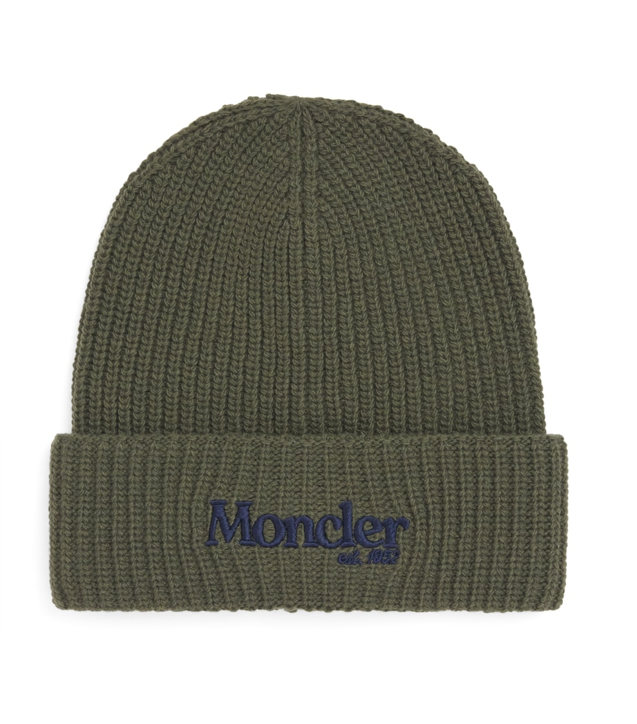 Moncler Enfant Virgin Wool-Cashmere Beanie Image 1