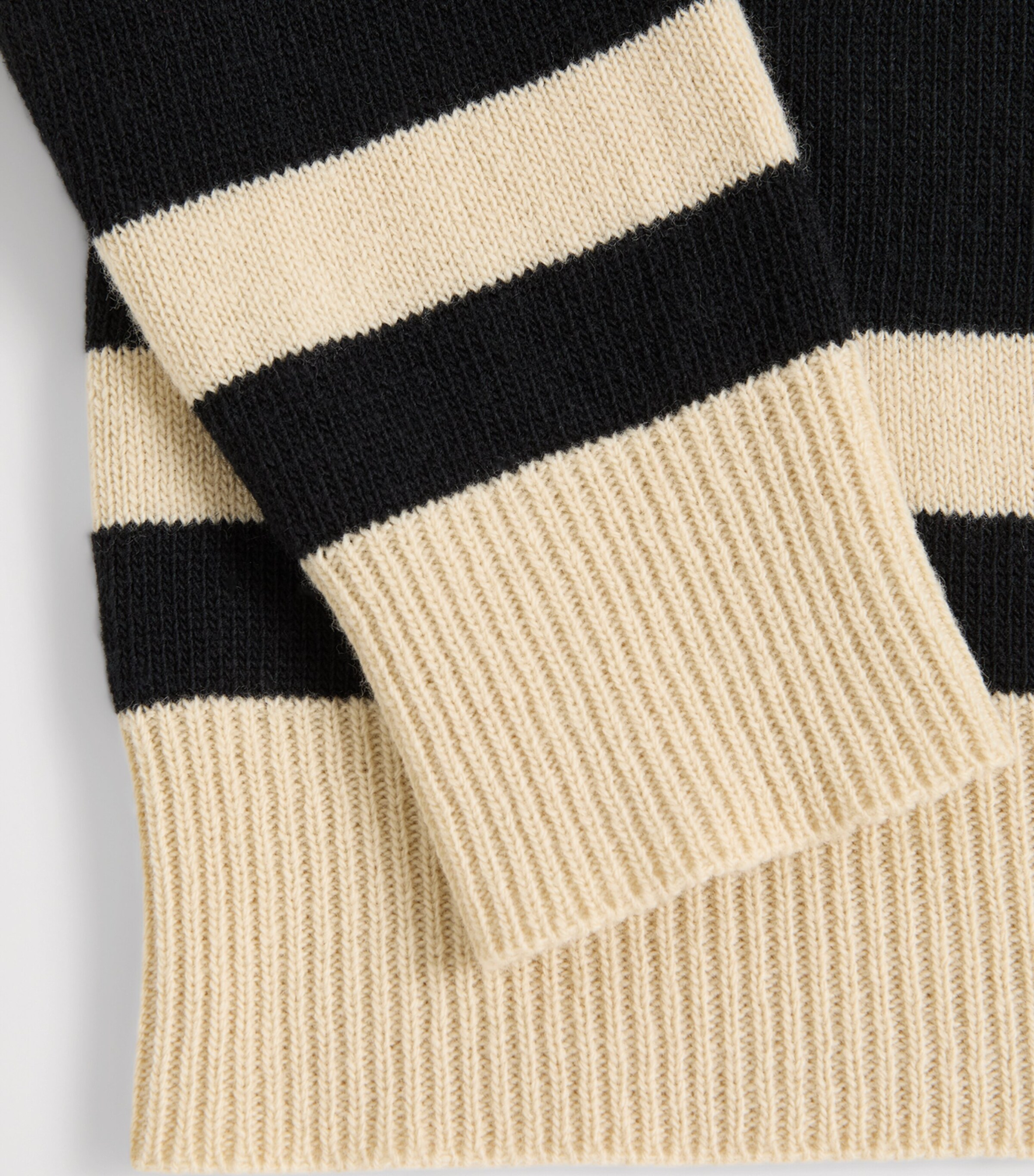 Virgin Wool Stripe Rollneck Sweater 9RA Image 7
