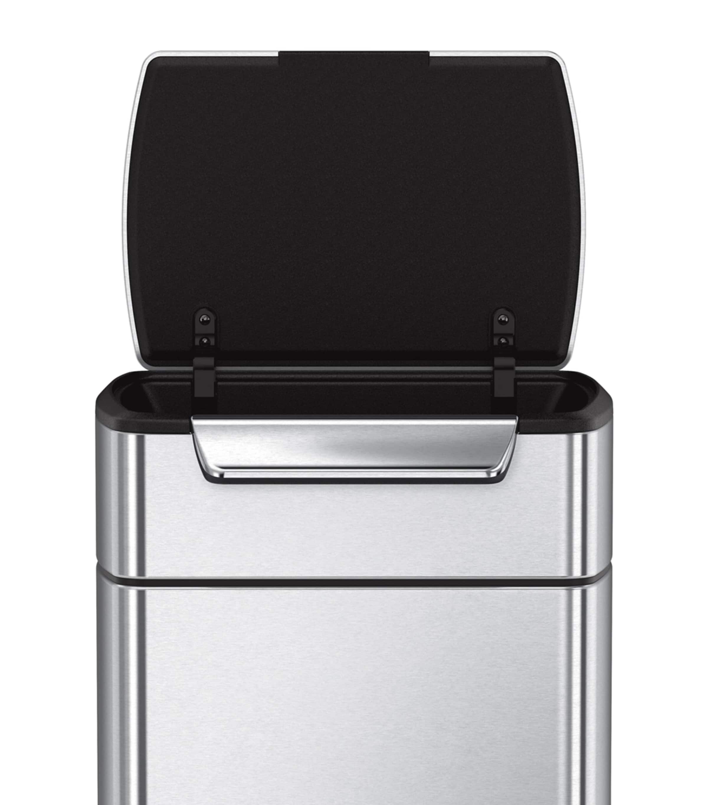 Touch Bar Bin (30L) BRUSHED Image 2