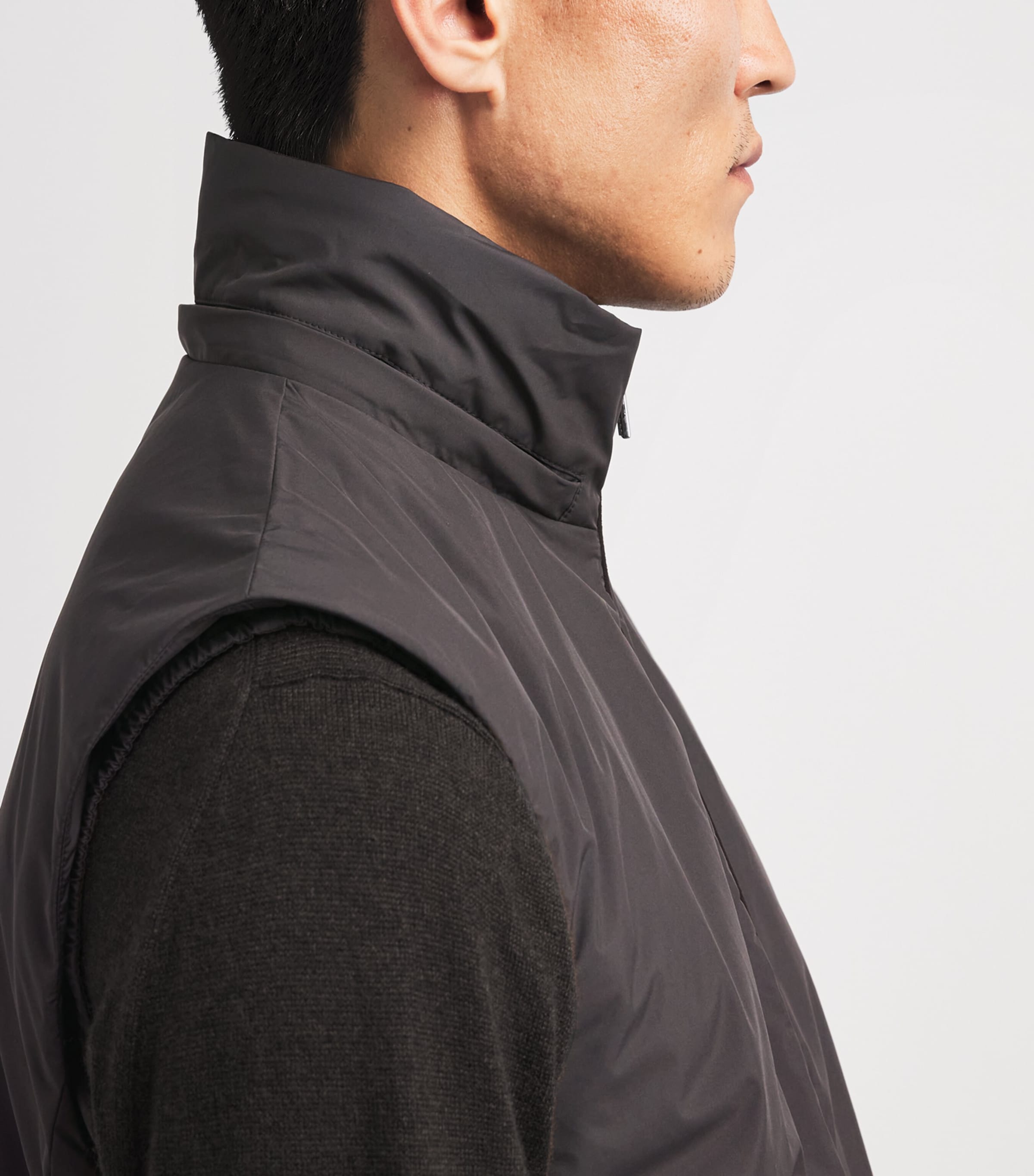 Moorer Mens Down Evan Bomber Jacket Moro Image 6