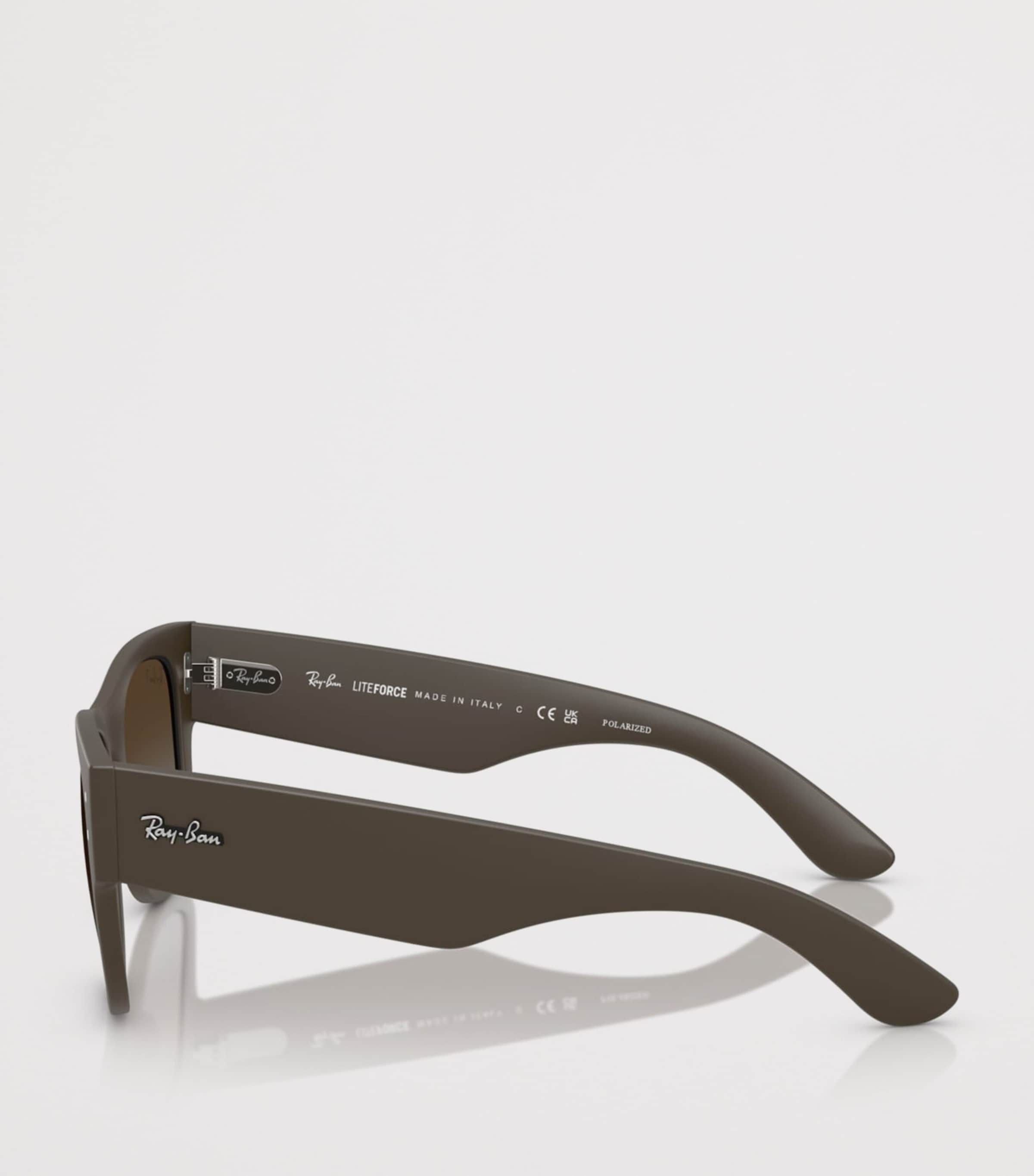 Ray-Ban Mega Wayfarer Liteforce Sunglasses Brown Image 3