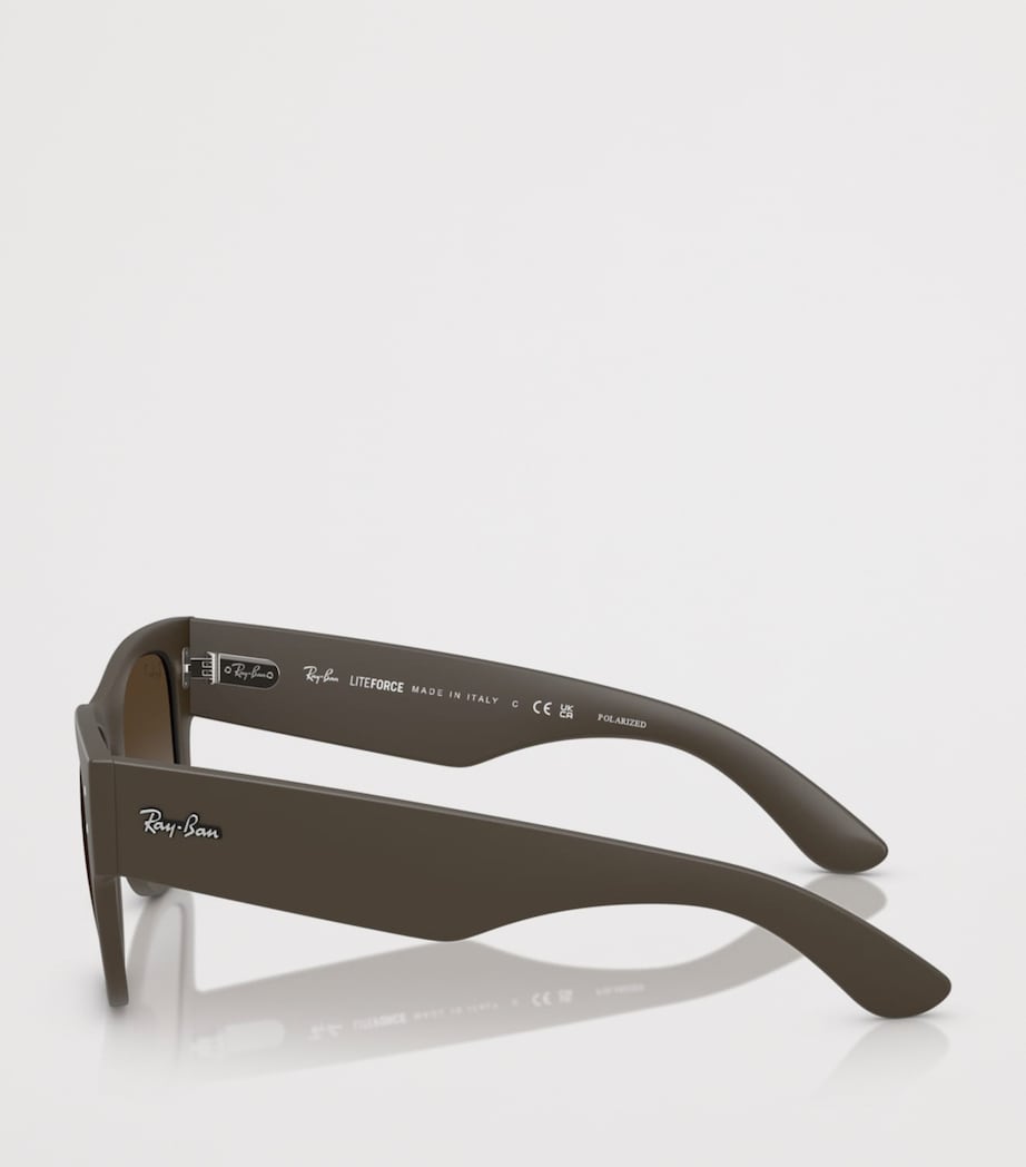 Ray-Ban Mega Wayfarer Liteforce Sunglasses Brown Image 3