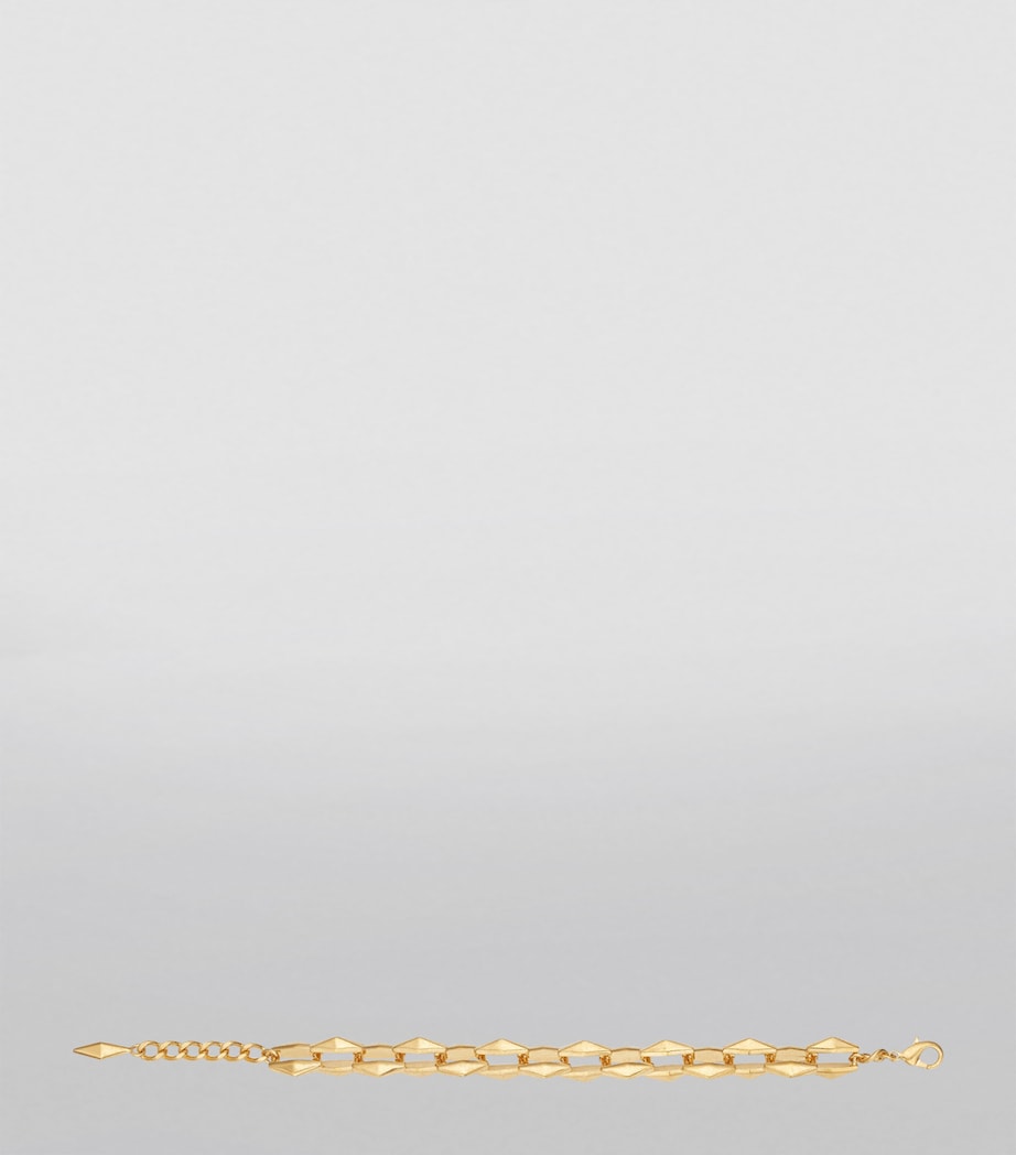 Diamond Chain Bracelet GOLD Image 3