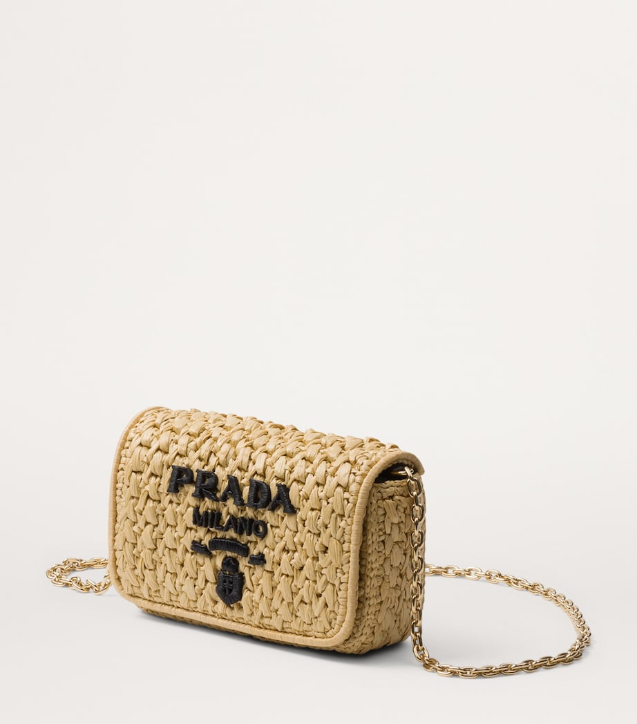 Prada Woven Cross-Body Bag Image 2