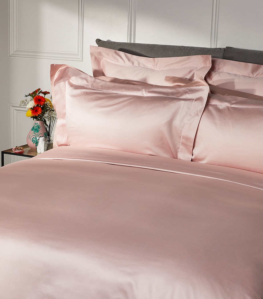Celso De Lemos Bourdon Square Pillowcase (65cm x 65cm) Nuage Rose Image 2