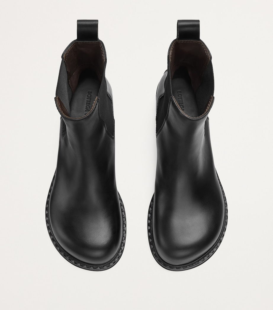 Bottega Veneta Leather Cliff Chelsea Boots Image 4