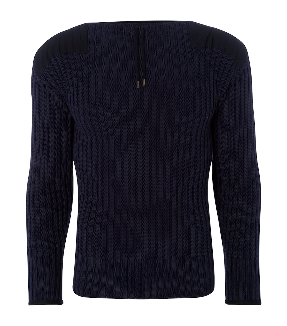 Merino Wool-Cashmere 007 Sweater NVY NAVY Image 1