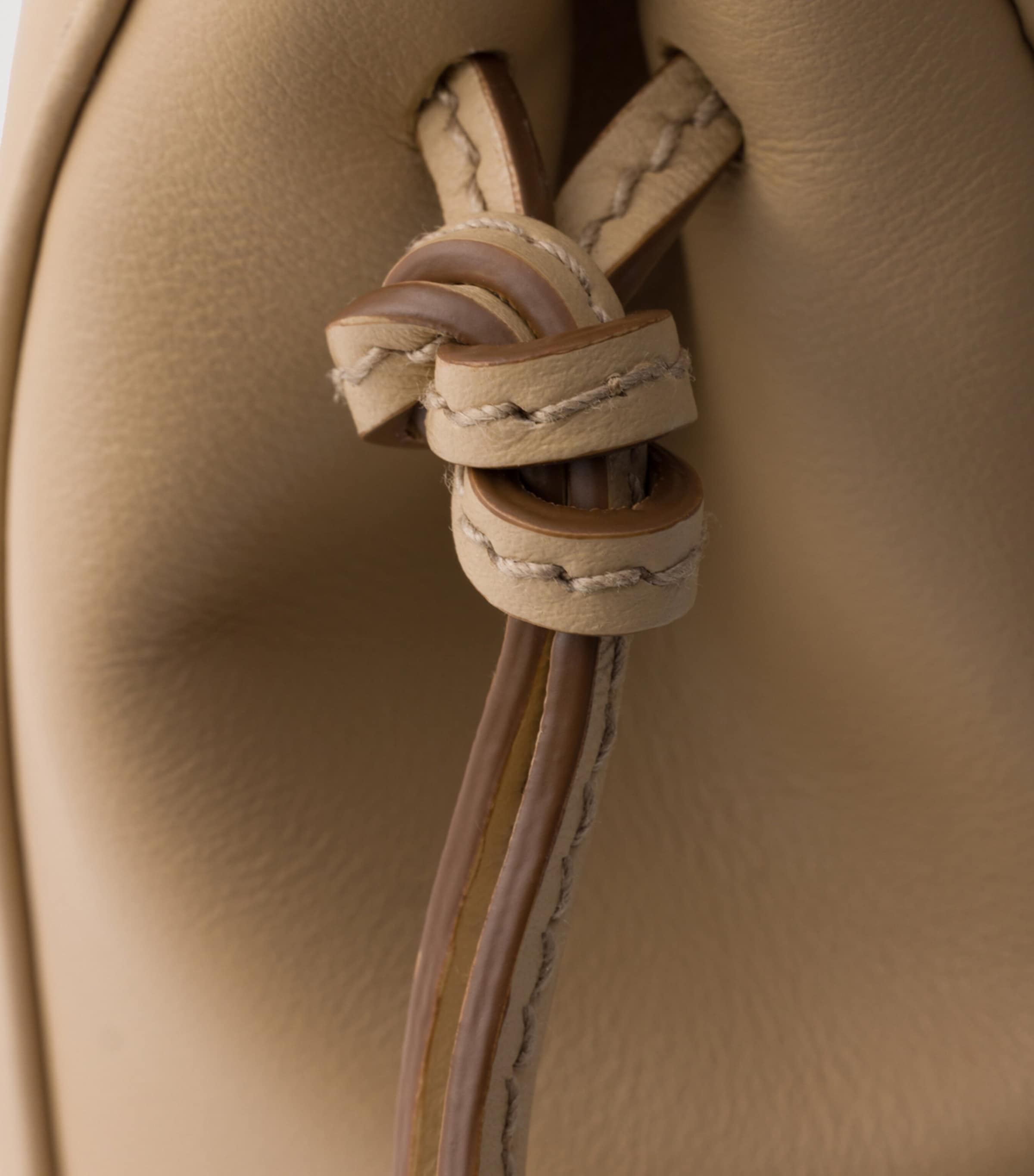 Prada Mini Carry Top-Handle Bag Neutral Image 5