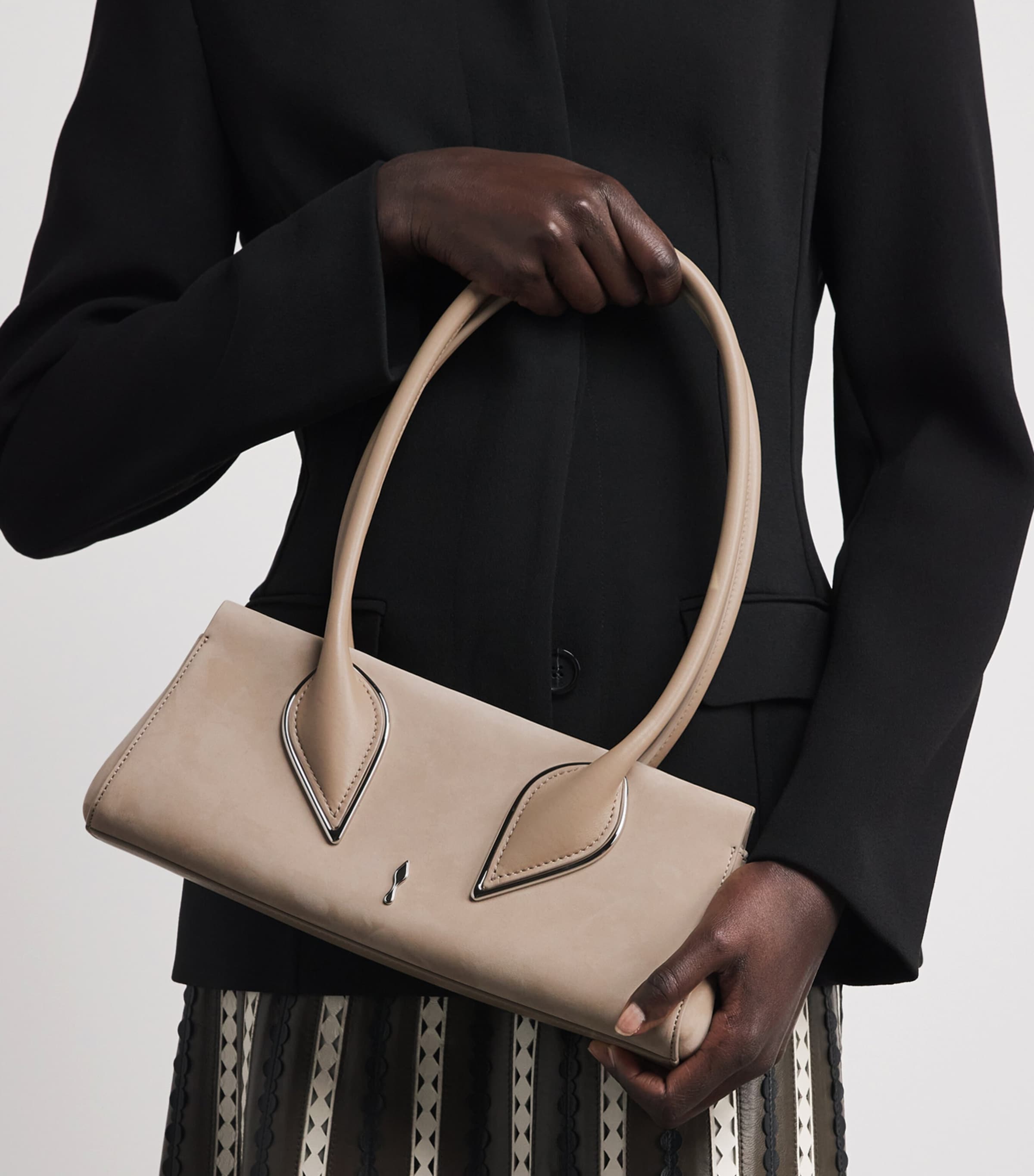 Christian Louboutin Venus Leather Baguette Shoulder Bag Image 4