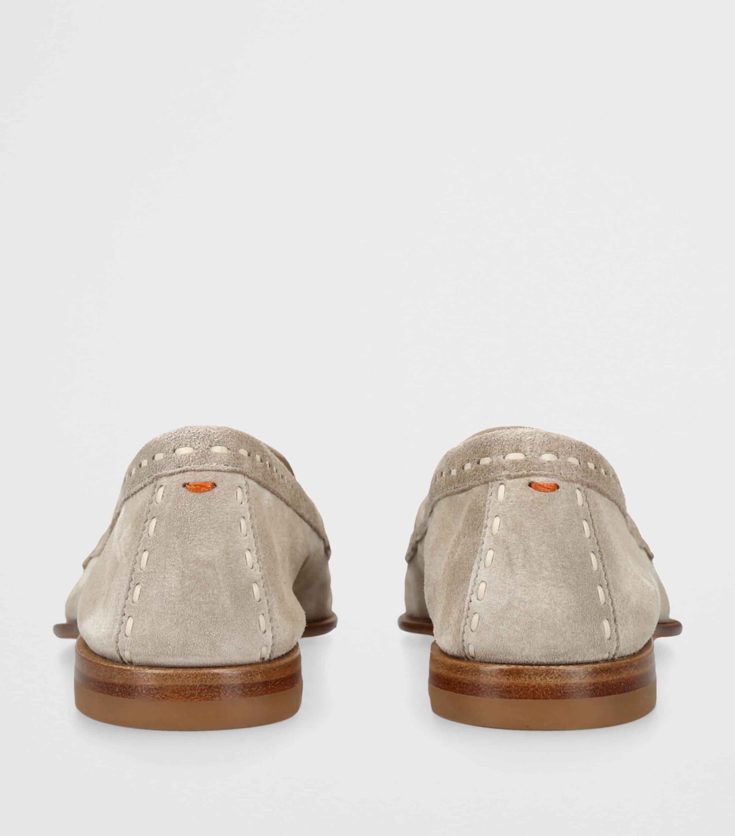 Suede Marlene Dash Loafers BEIGE Image 2