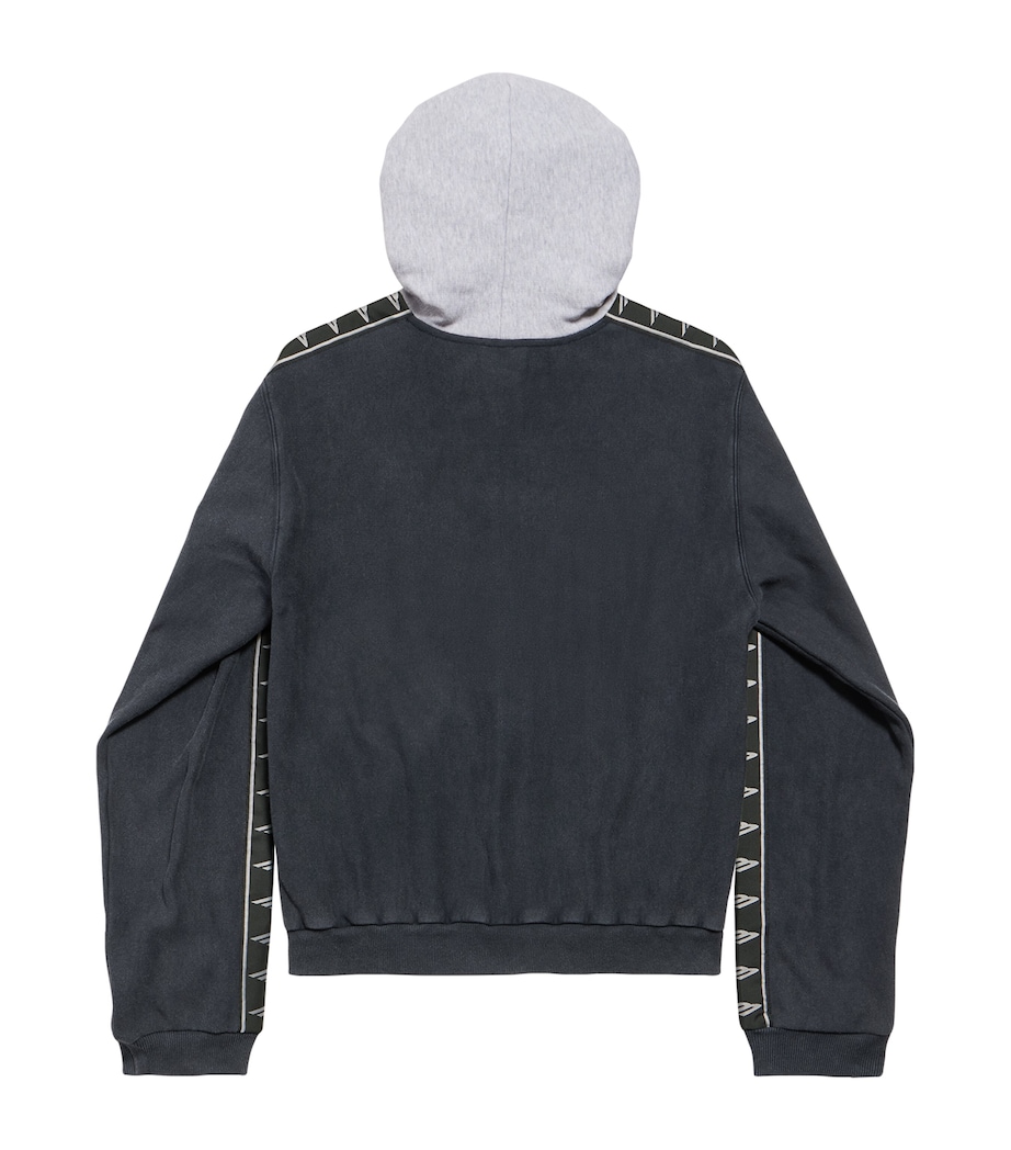 Balenciaga Mens Cotton 3B Sports Icon Hoodie Image 6