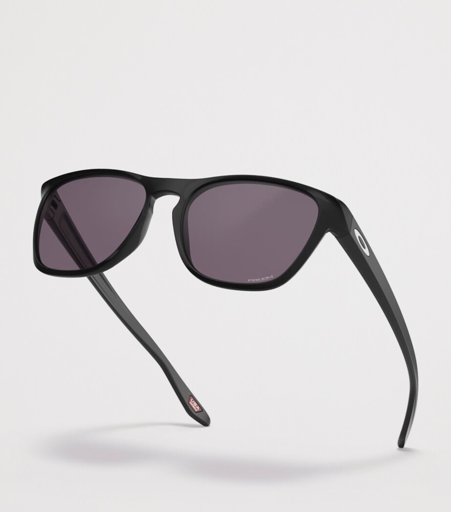 Oakley Manorburn Square Sunglasses Black Image 5