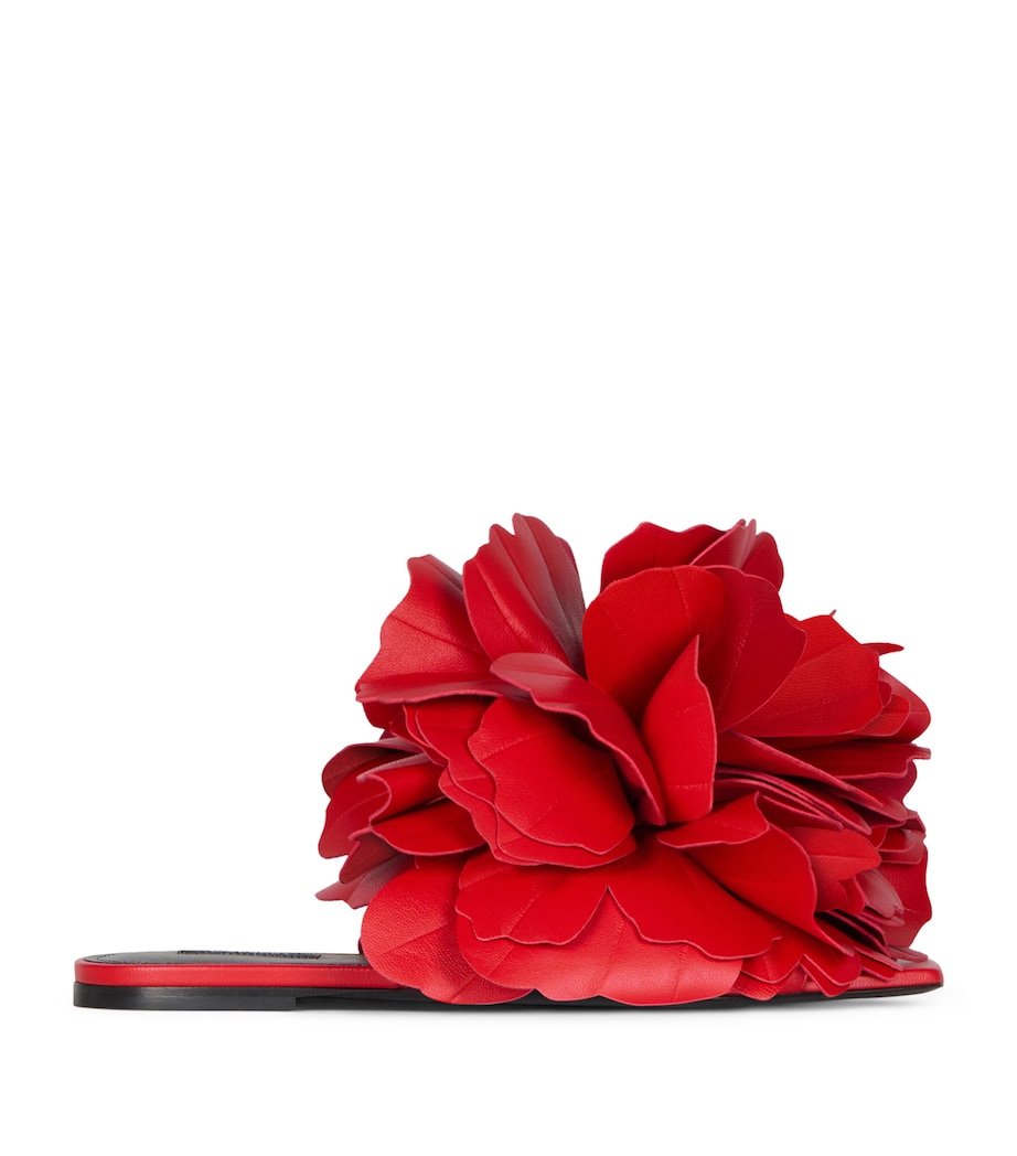 Givenchy Leather Boudoir Rose Sandals Vermillon Image 1