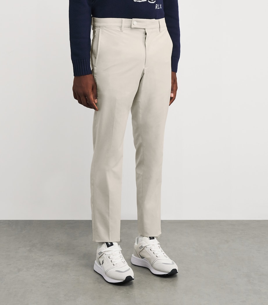 Performance Twill Slim Trousers BASIC SAND Image 3