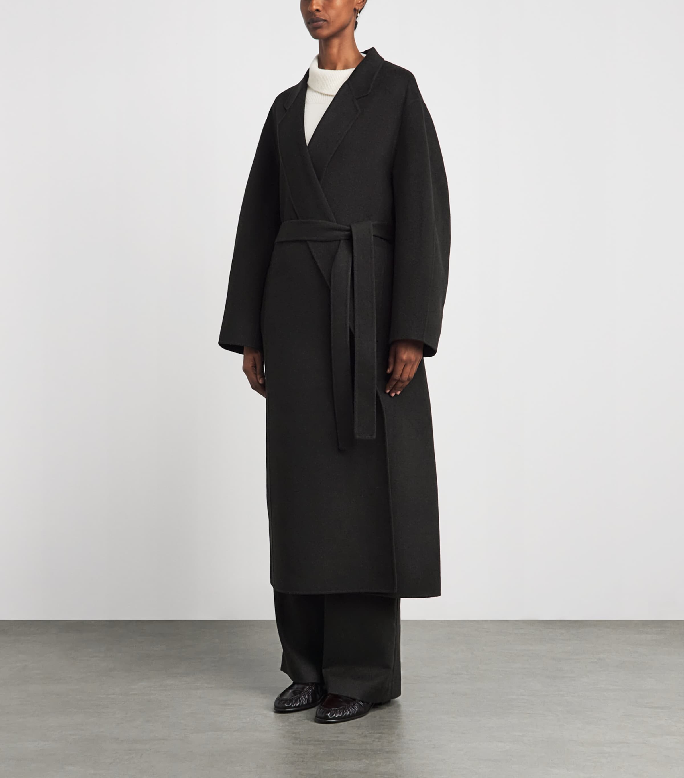 Le Kasha Brown Cashmere Belted Coat | Harrods US