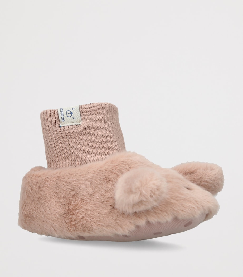 Liewood Beth Rabbit Slippers Pink Image 2