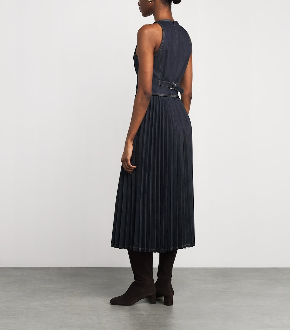 Denim Esther Midi Dress INDIGO Image 3